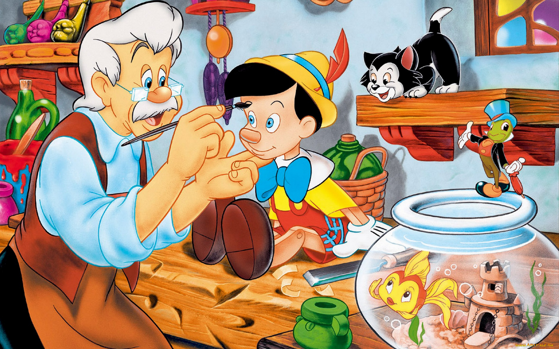 мультфильмы, pinocchio