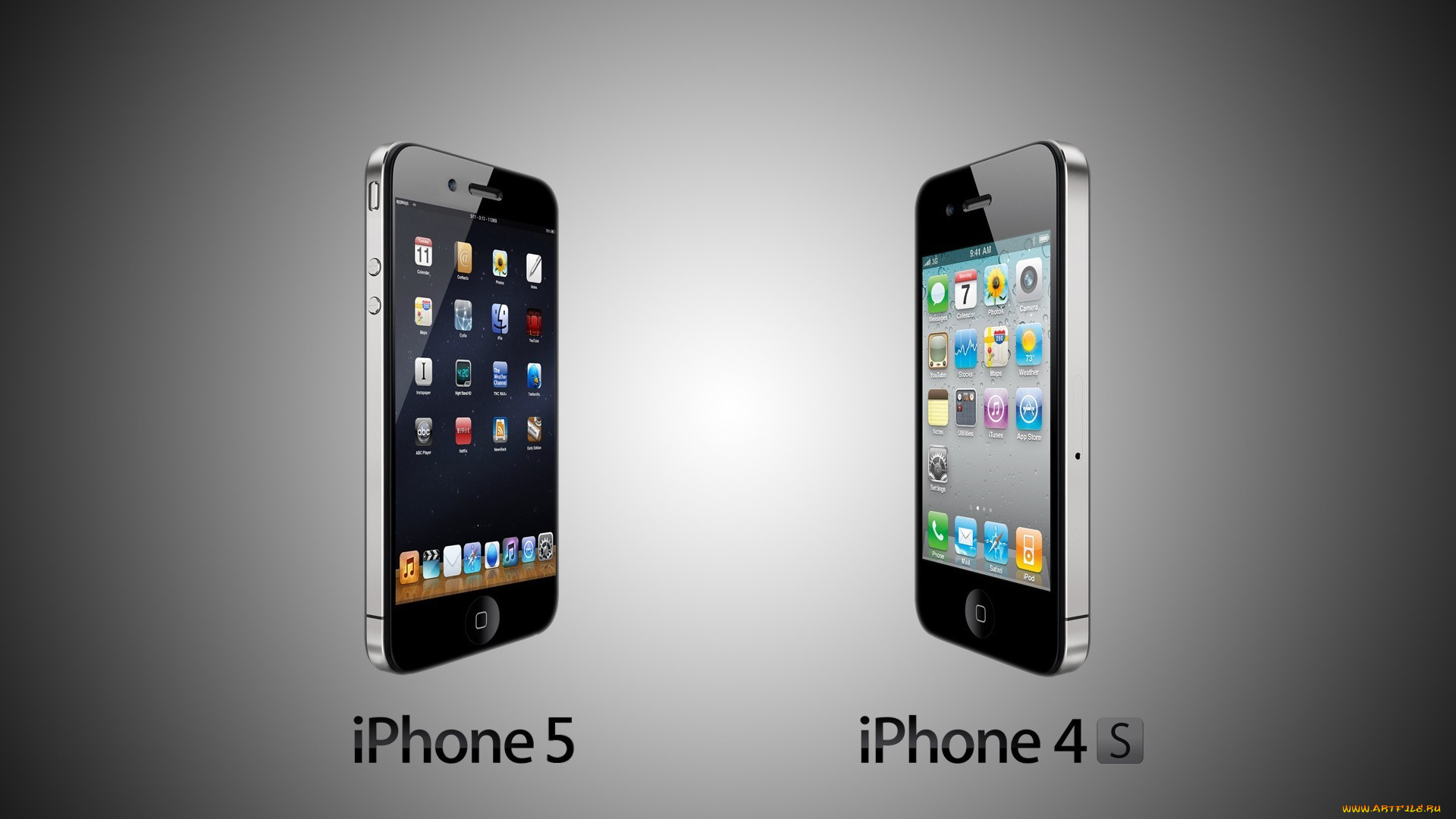 iphone, vs, 4s, бренды, 5