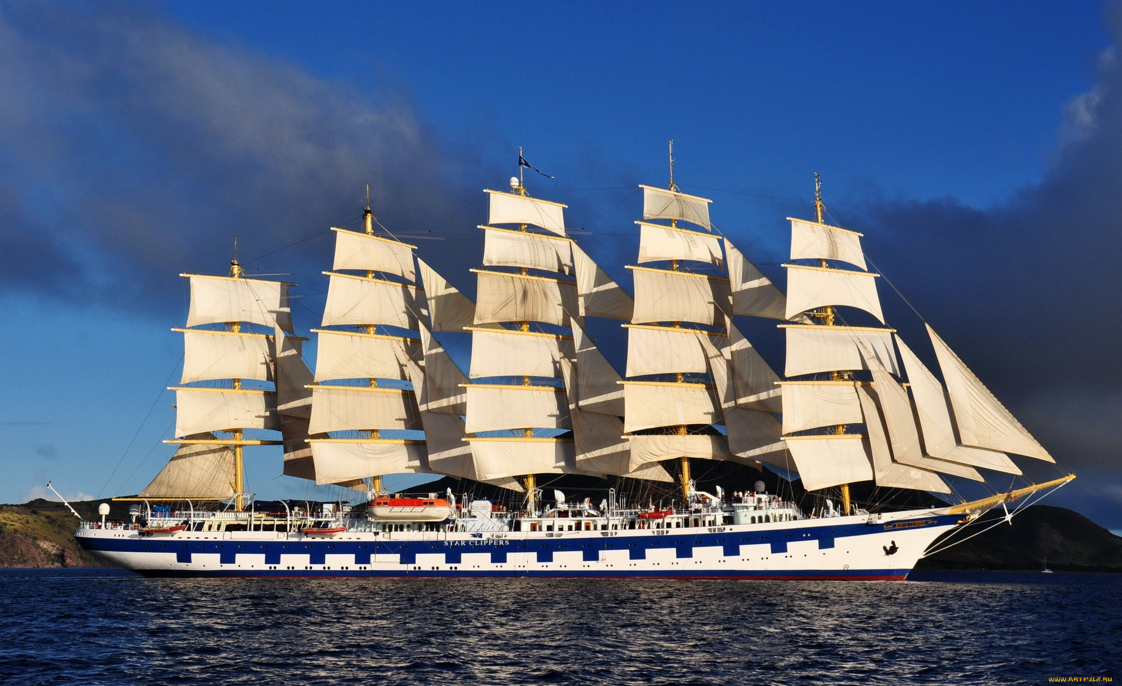 royal, clipper, корабли, парусники, парусник, море