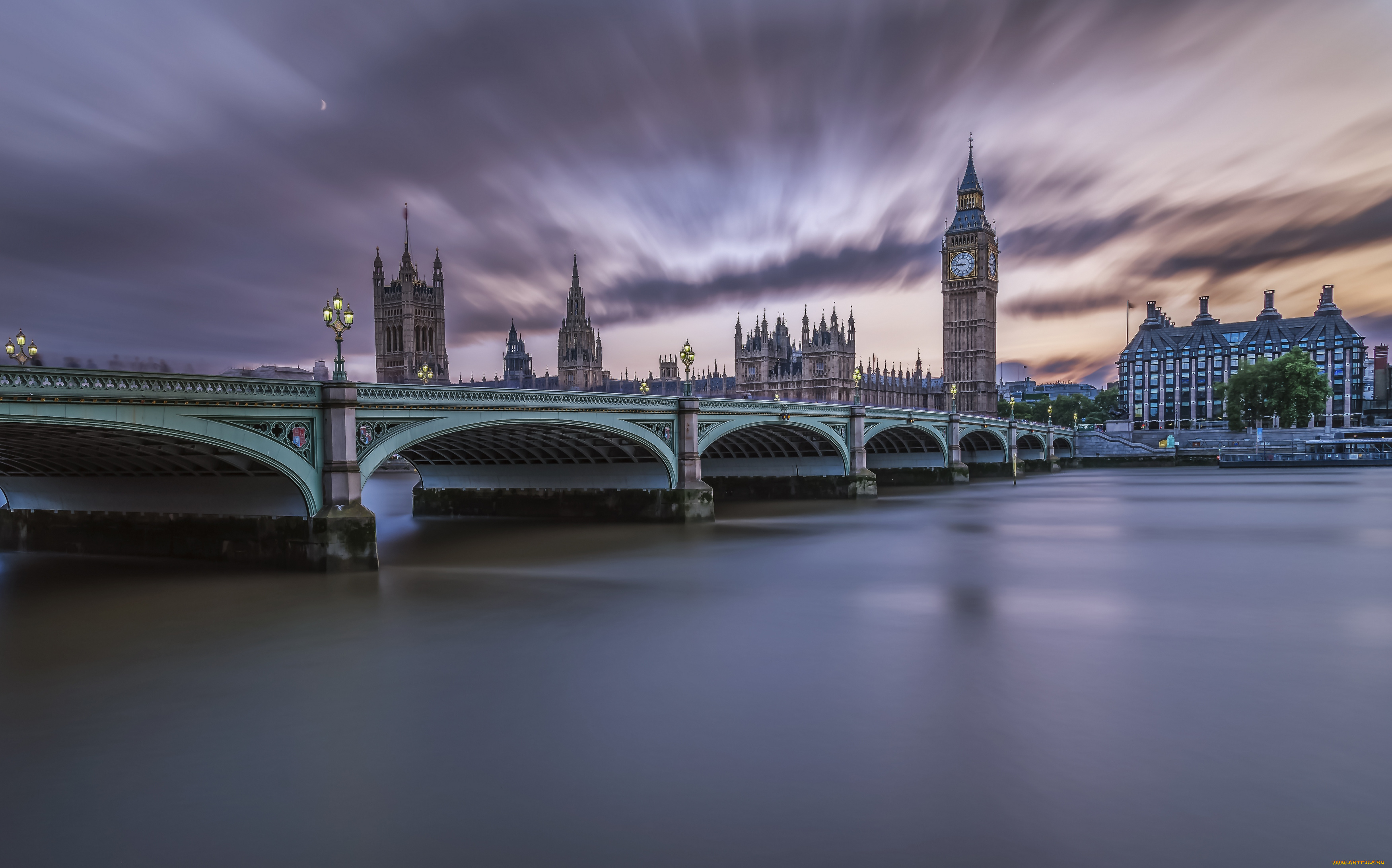 города, лондон, , великобритания, bridge, river, city, london, мост, река, город, лондон