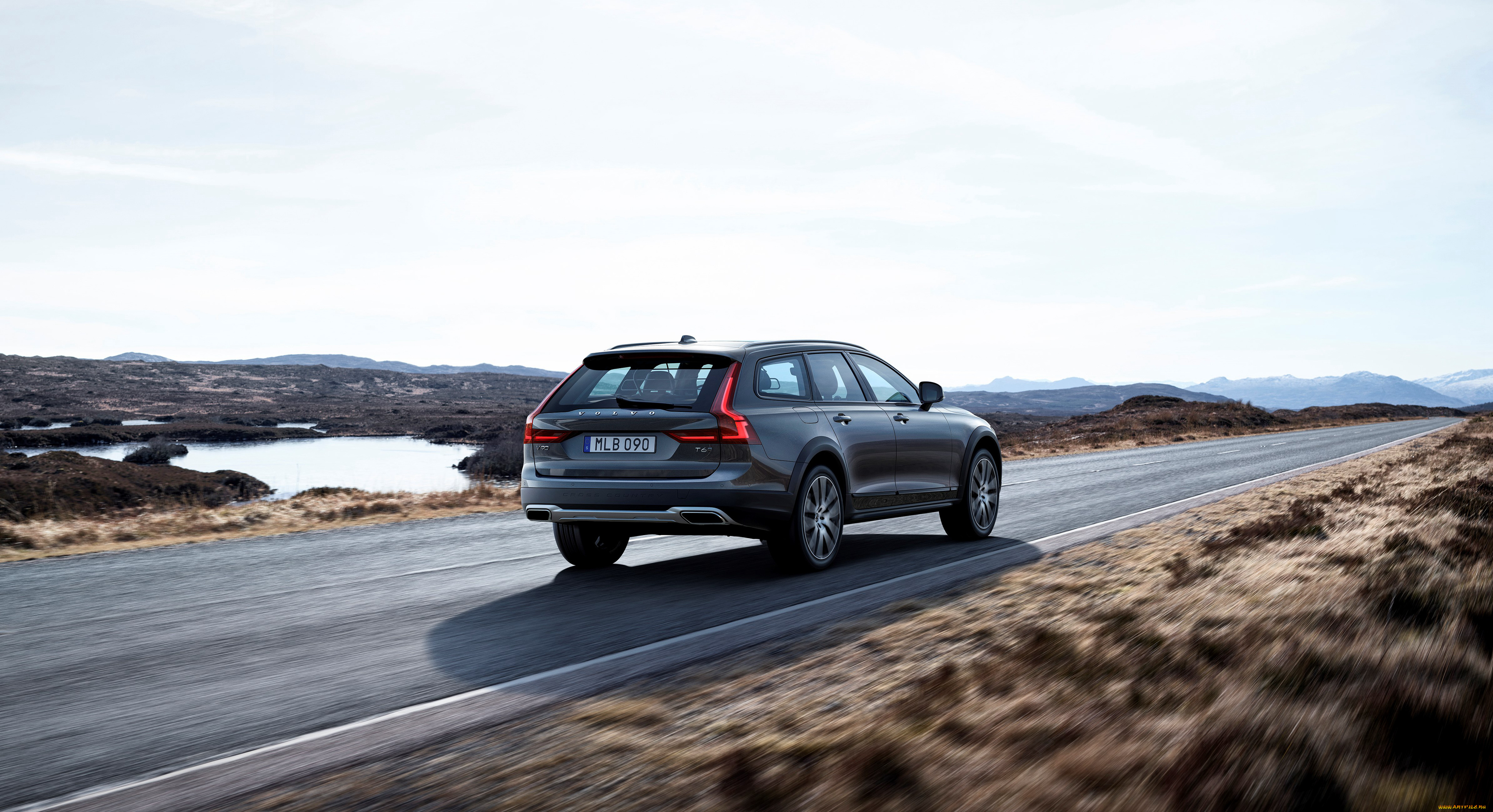 автомобили, volvo, v90, t6, 2016г, country, cross