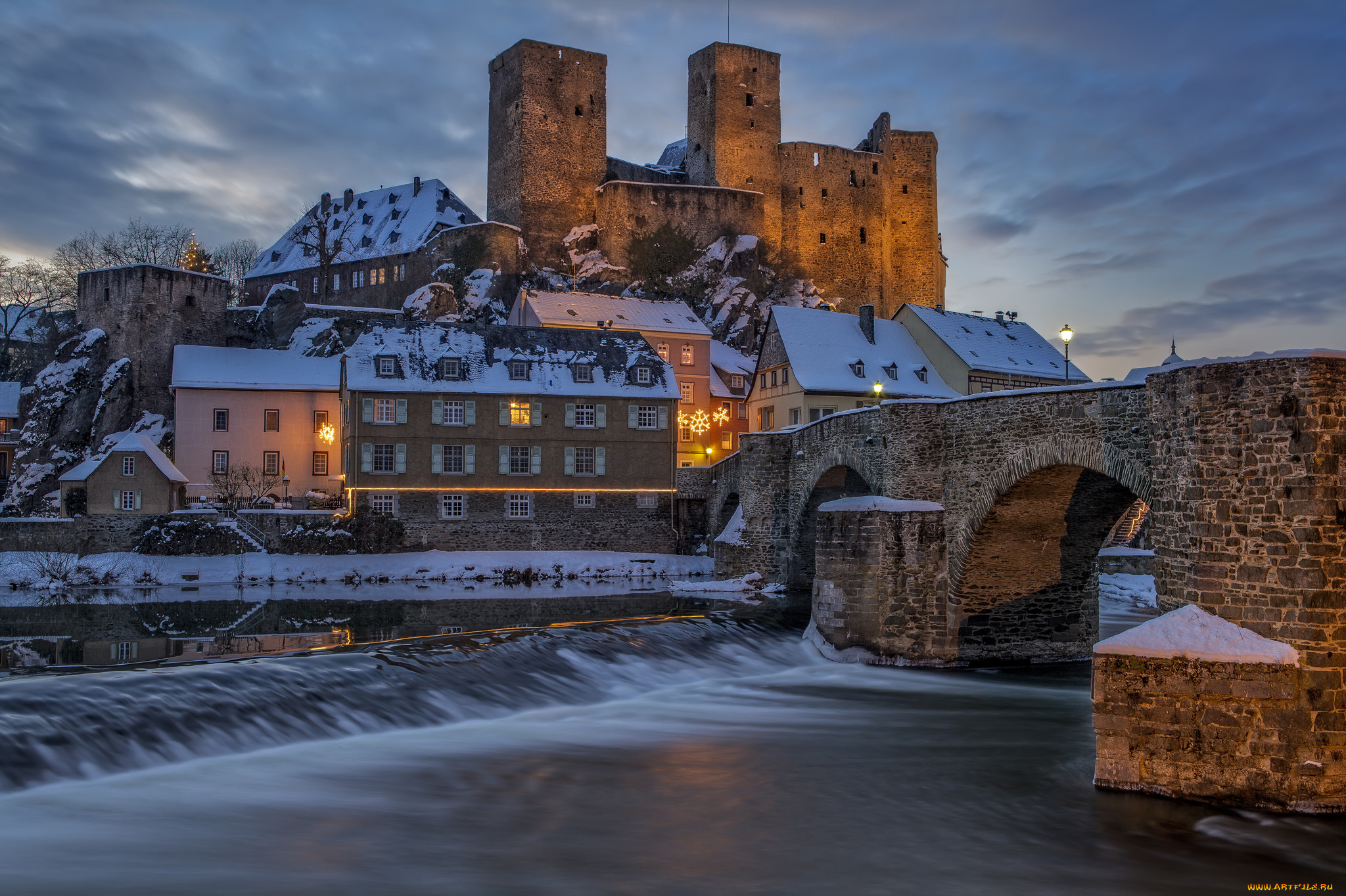 runkel, города, -, панорамы, простор