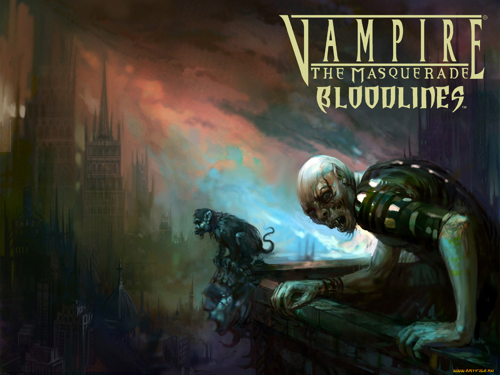 vampire, the, masquerade, bloodlines, видео, игры