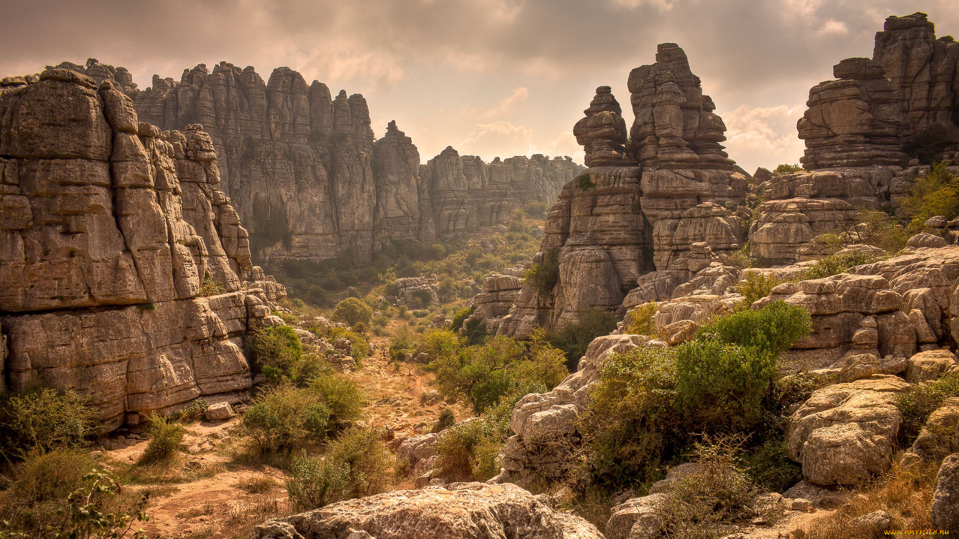 torcal, natural, park, antequera, spain, природа, горы, пейзаж