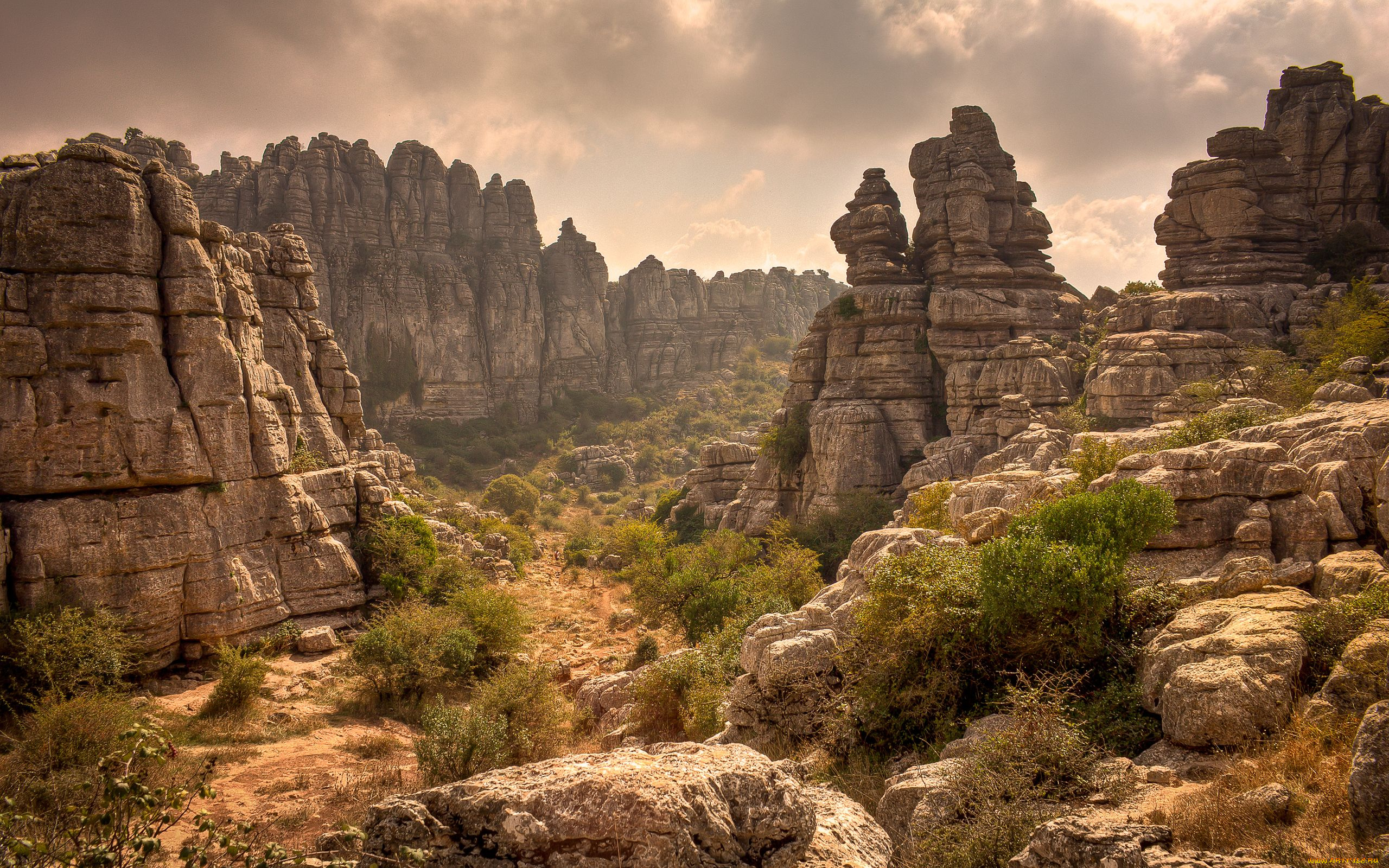 torcal, natural, park, antequera, spain, природа, горы, пейзаж