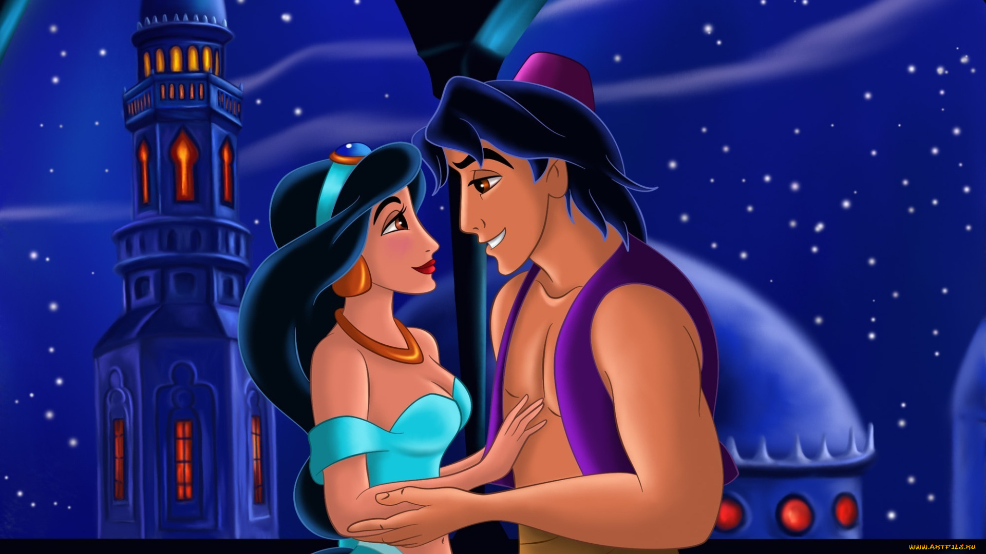 мультфильмы, aladdin, алладин, жасмин