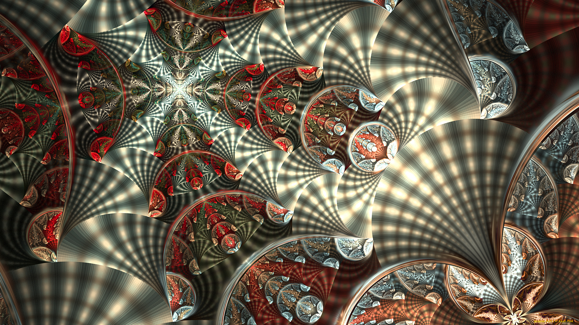 3д, графика, фракталы, , fractal, цвета, фон, узор