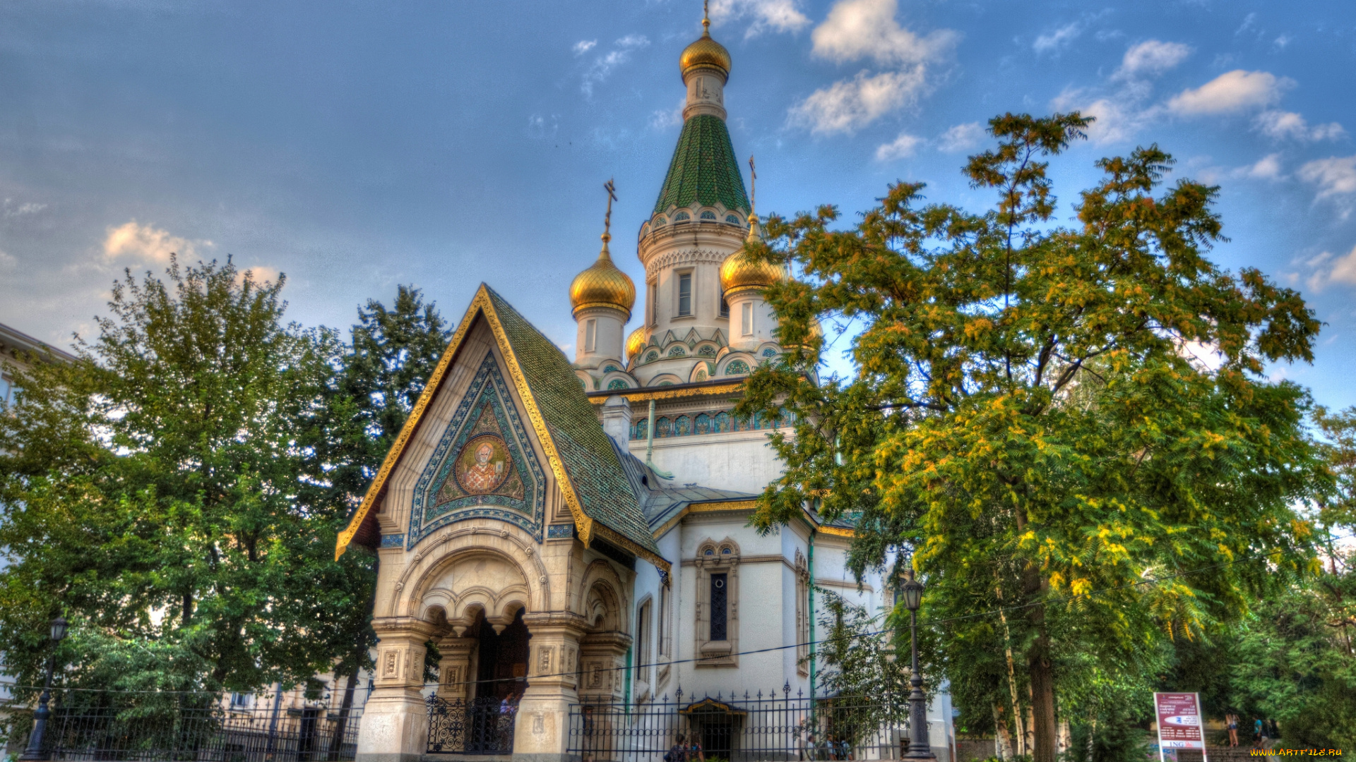 bulgaria, -, the, russian, church, of, sofia, города, -, православные, церкви, , монастыри, храм, купола