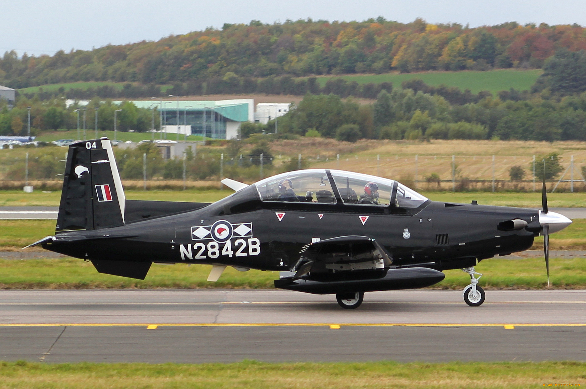 t-6, texan, rnzaf, авиация, лёгкие, и, одномоторные, самолёты, полоса, аэродром, самолет