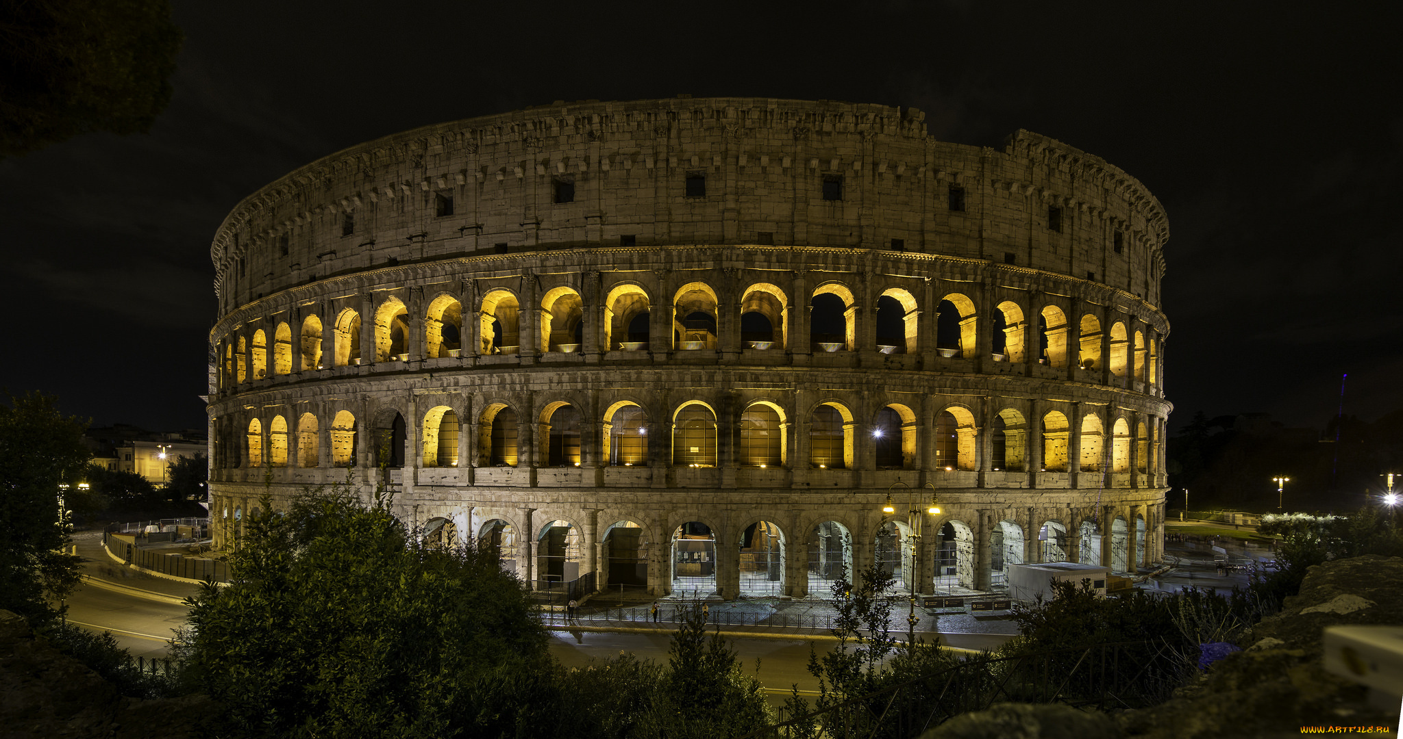 coliseum, города, рим, , ватикан, , италия, античность, колизей