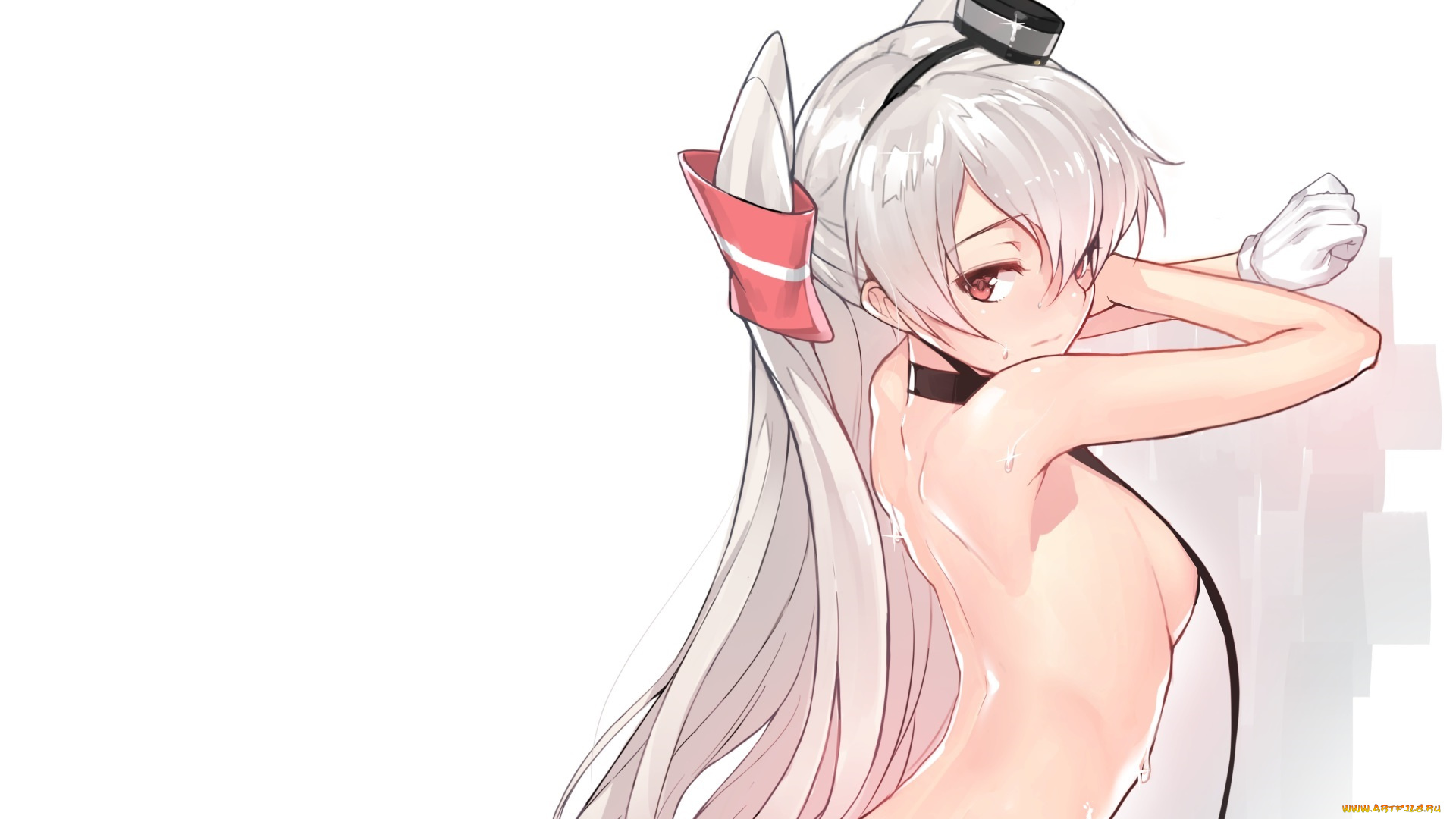 аниме, kantai, collection, amatsukaze