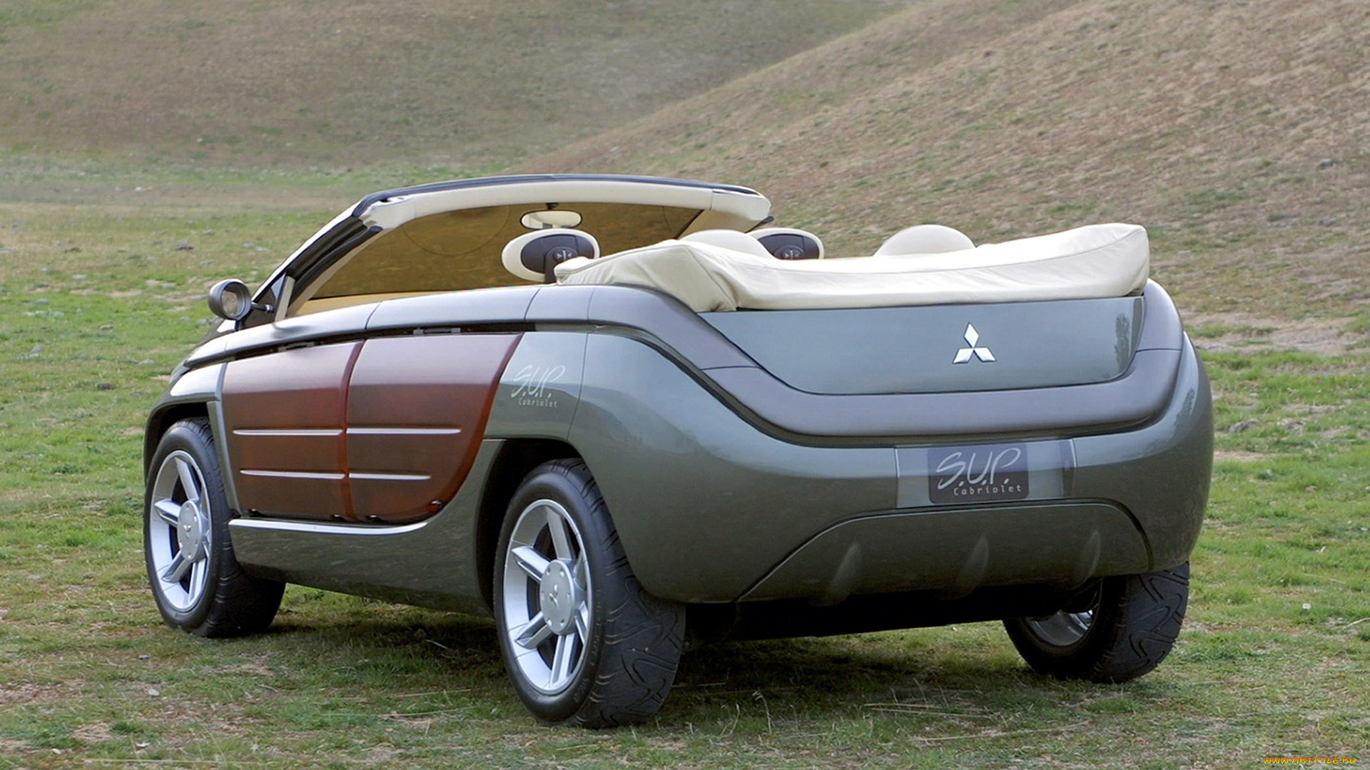 mitsubishi, s, u, p, concept, 2001, автомобили, mitsubishi, s, u, p, concept, 2001