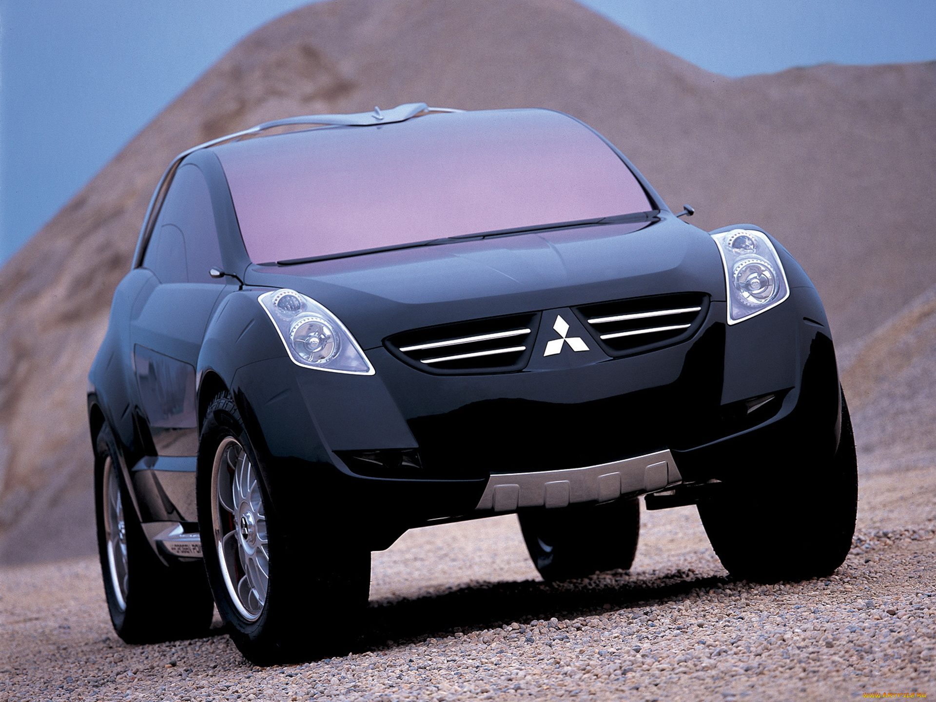 mitsubishi, nessie, concept, 2005, автомобили, 3д, mitsubishi, nessie, concept, 2005