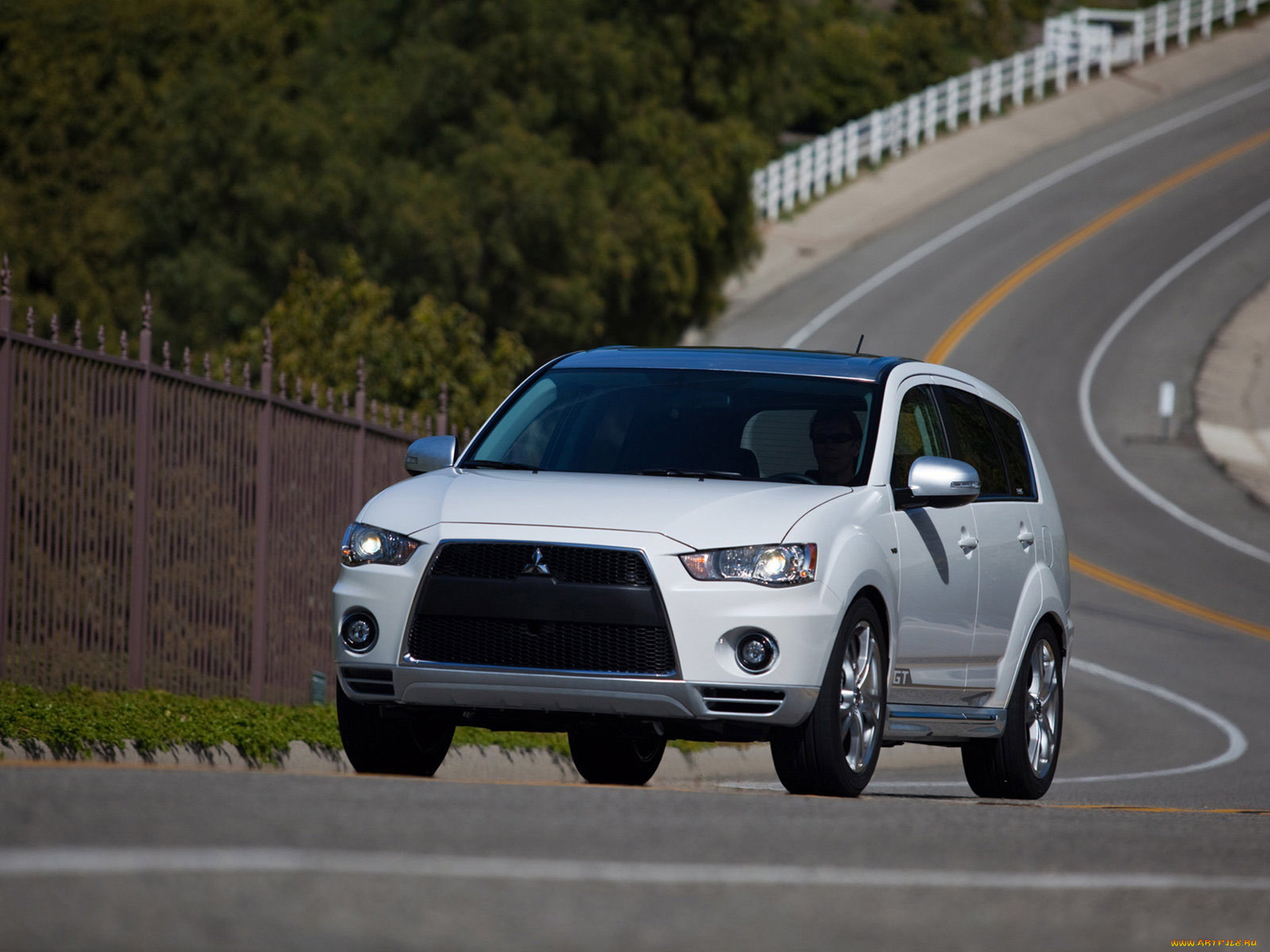 mitsubishi, outlander, gt, concept, 2009, автомобили, mitsubishi, outlander, gt, concept, 2009