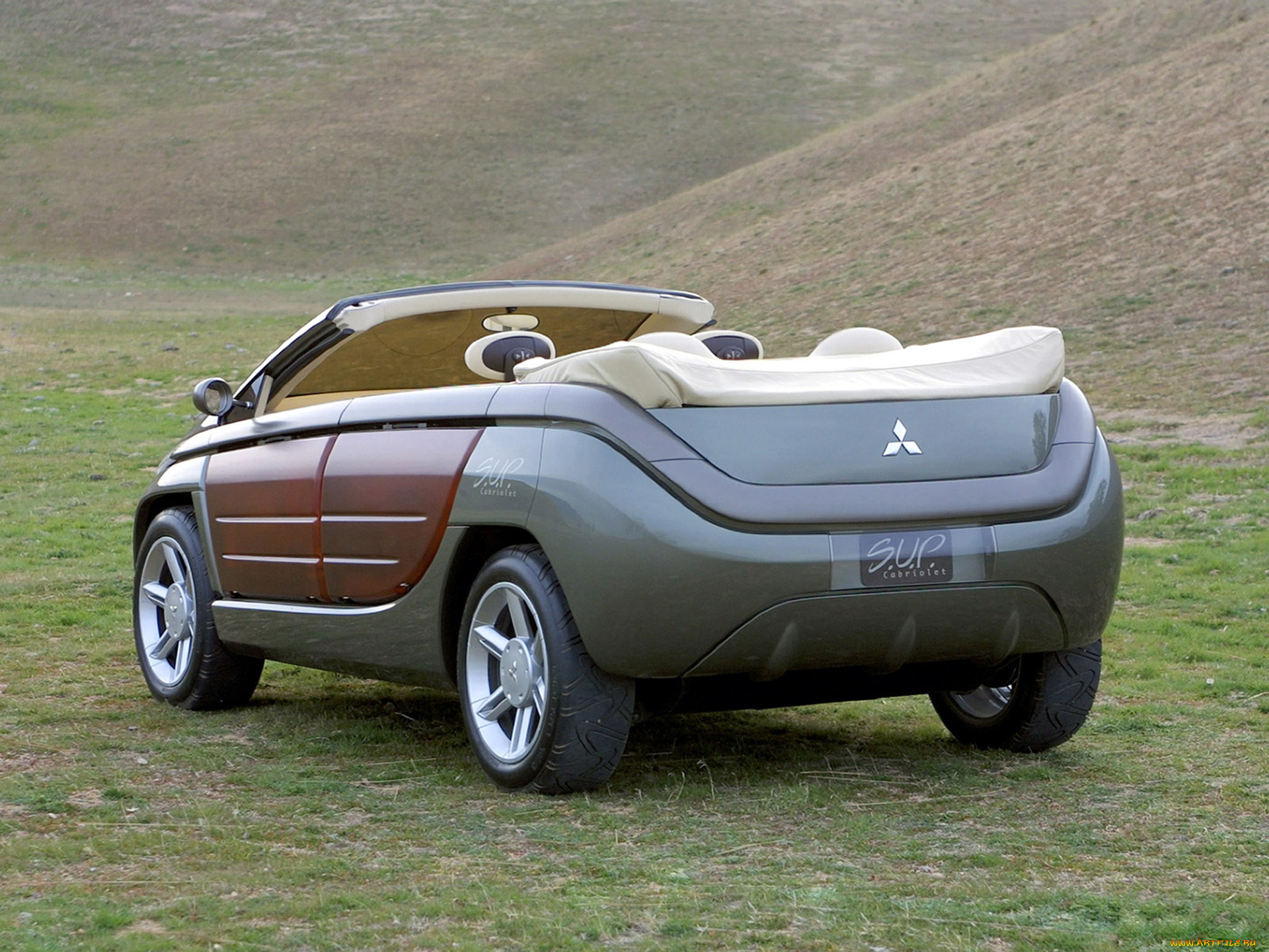 mitsubishi, s, u, p, concept, 2001, автомобили, mitsubishi, s, u, p, concept, 2001