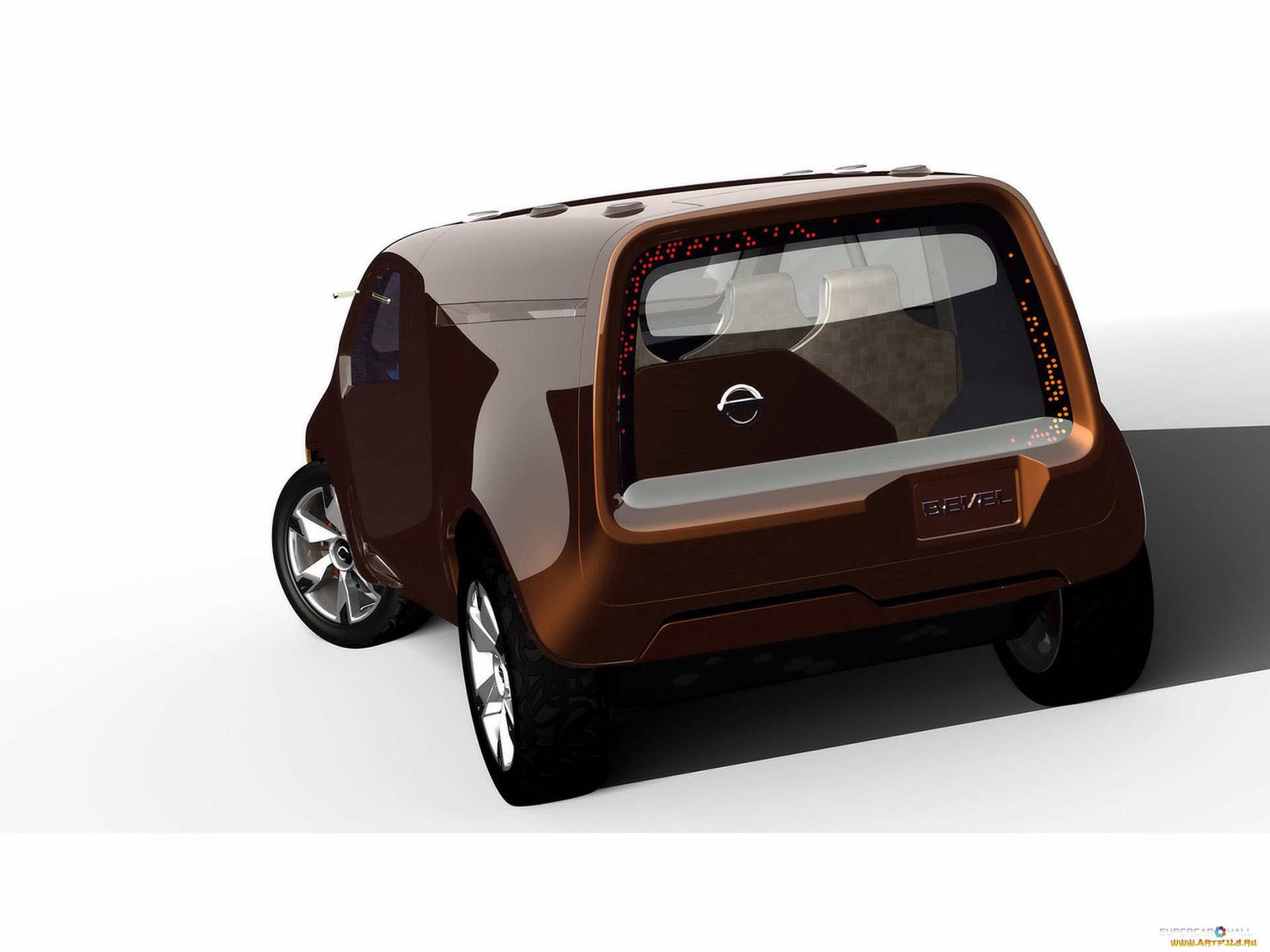 nissan, bevel, concept, 2007, автомобили, 3д, nissan, bevel, concept, 2007