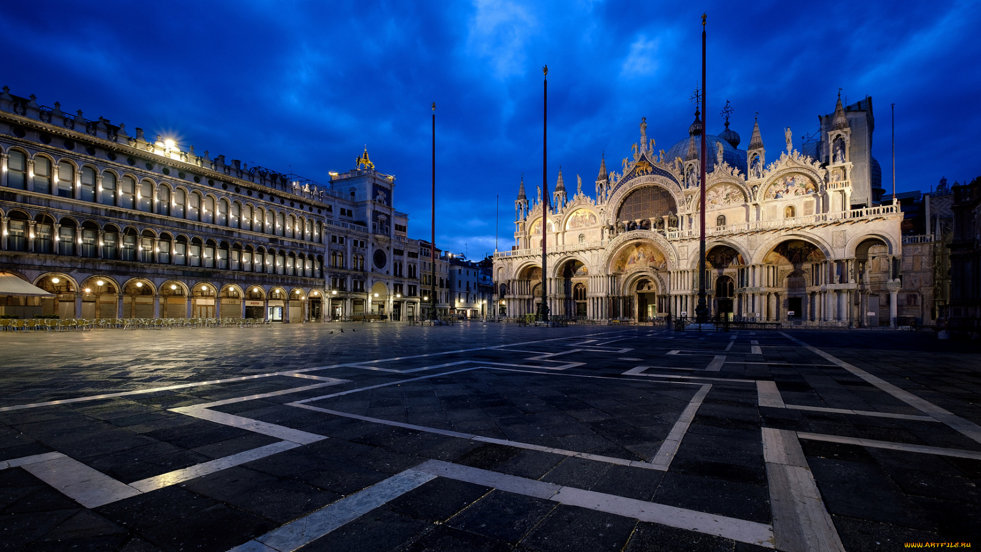 basilica, di, san, marco, , venezia, города, венеция, , италия, дворец, площадь