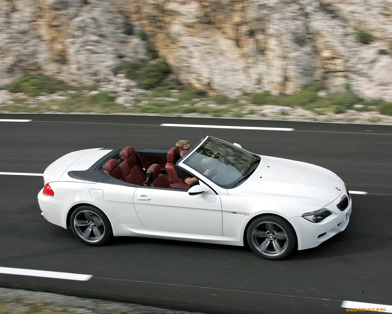 BMW m6 White