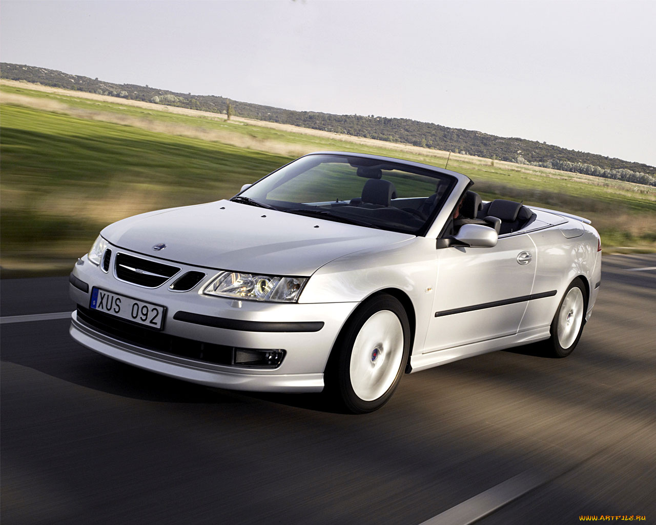 saab, convertible, автомобили