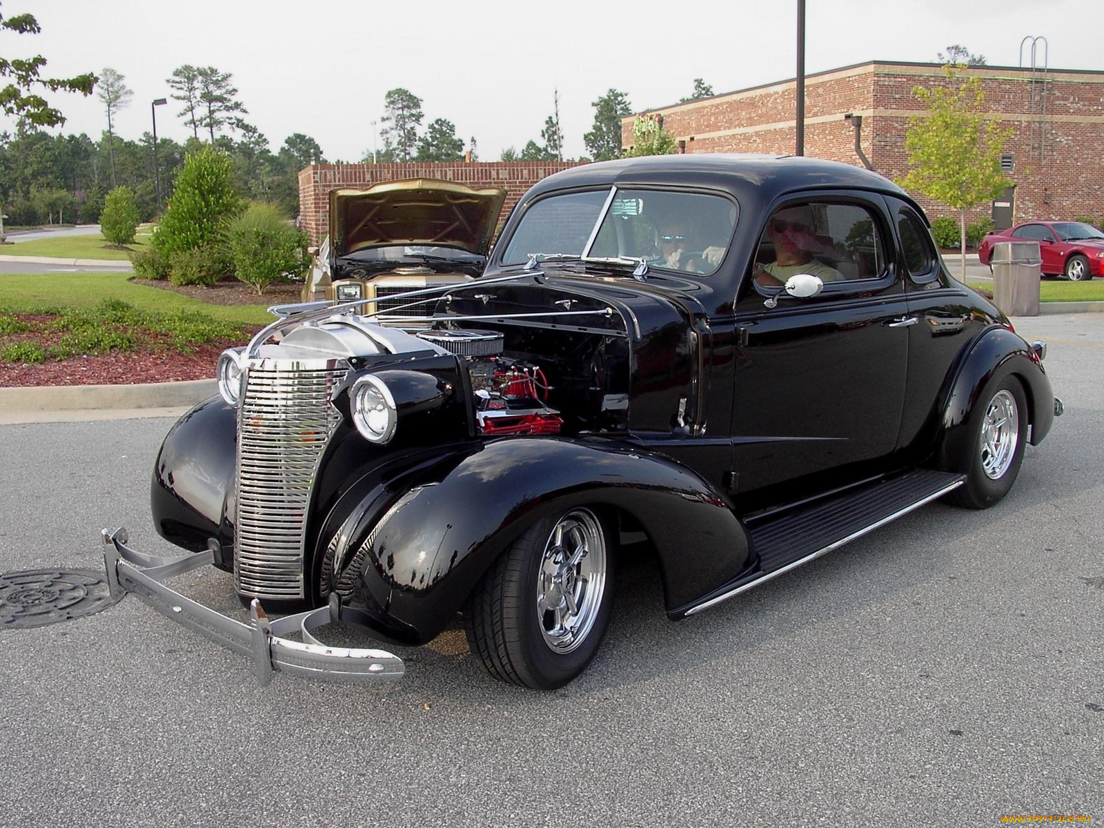 1938, chevrolet, hot, rod, coupe, classic, автомобили, hotrod, dragster