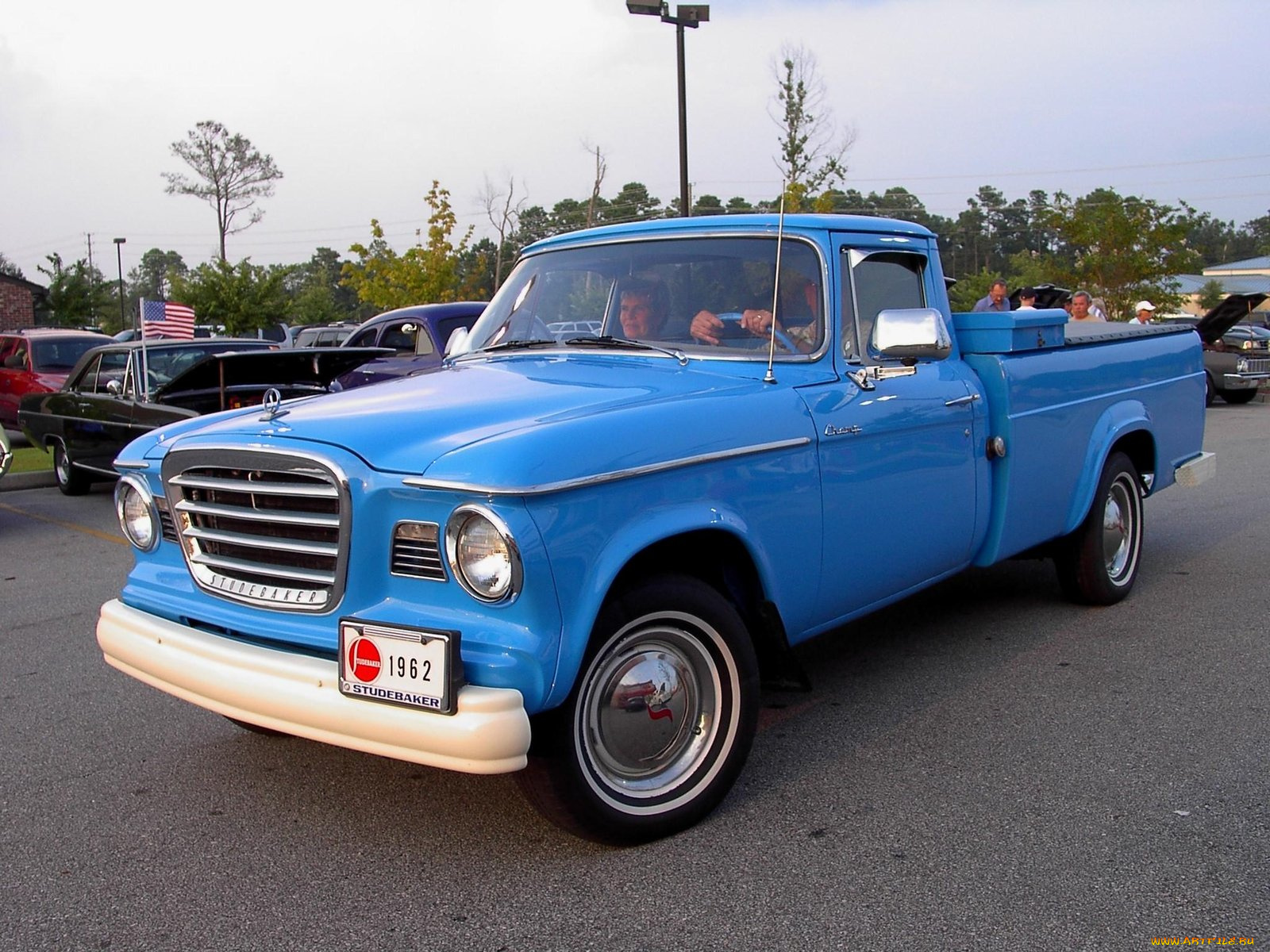 1962, studebaker, champ, pickup, classic, автомобили