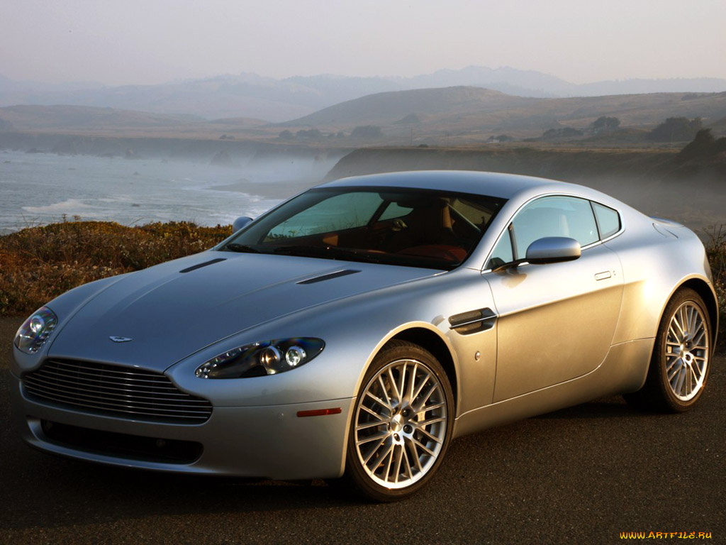 2009, aston, martin, v8, vantage, автомобили