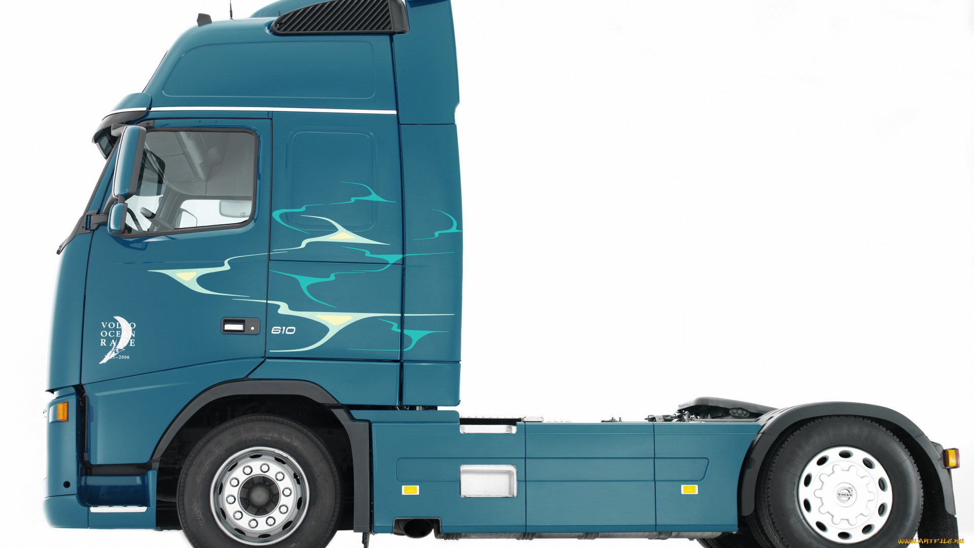 автомобили, volvo, trucks, 2005г, ocean, race, 4x2, 610, fh16, синий, volvo