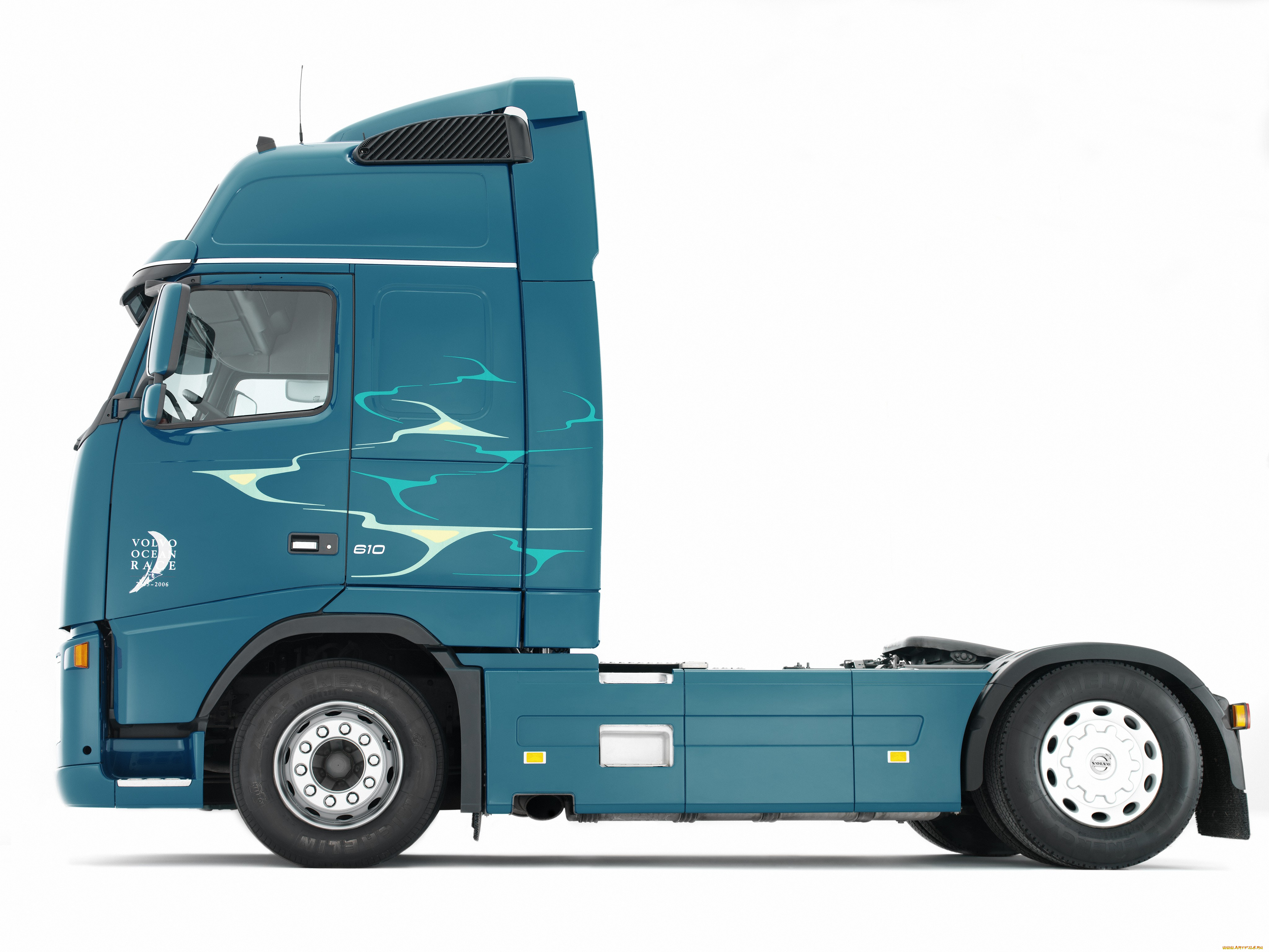 автомобили, volvo, trucks, 2005г, ocean, race, 4x2, 610, fh16, синий, volvo