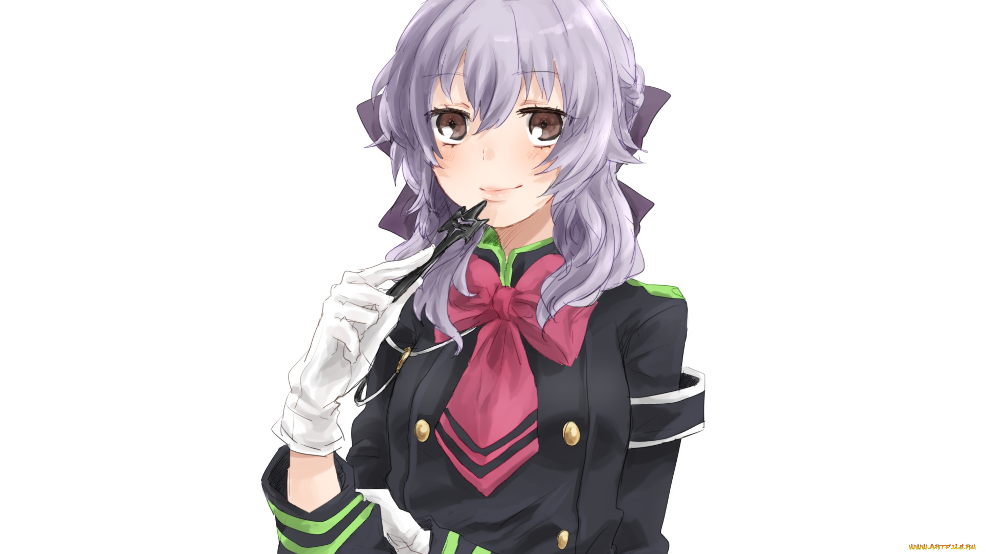 аниме, owari, no, seraph, hiiragi, shinoa