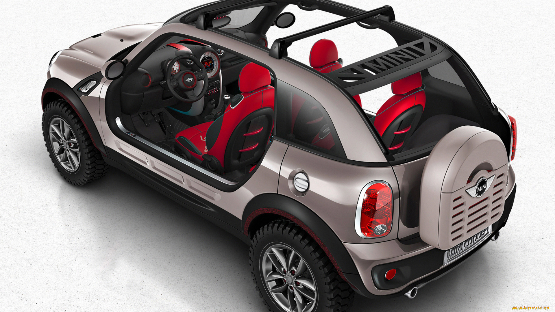 mini, beachcomber, concept, 2009, автомобили, mini, concept, beachcomber, 2009