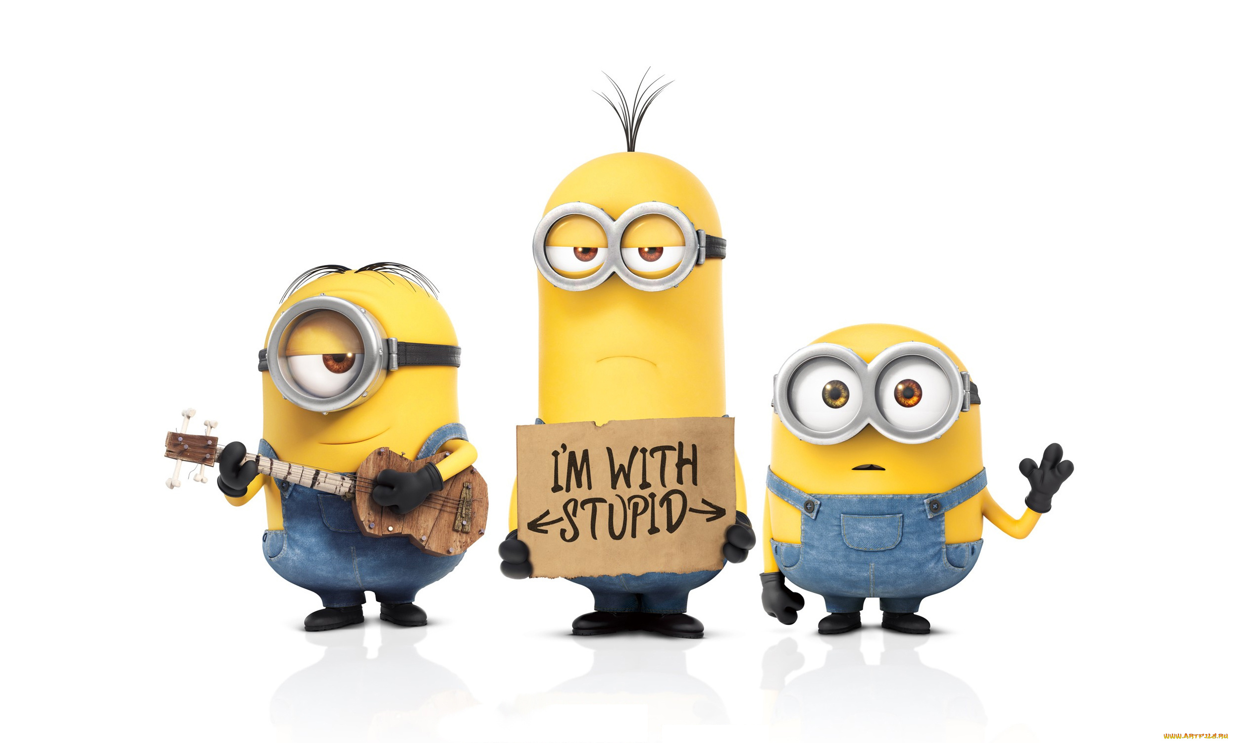 мультфильмы, despicable, me, 2, three, eyes, minions, funny, films, banana, despicable, me, 2
