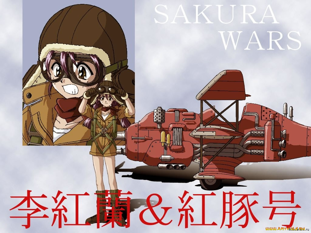 аниме, sakura, wars