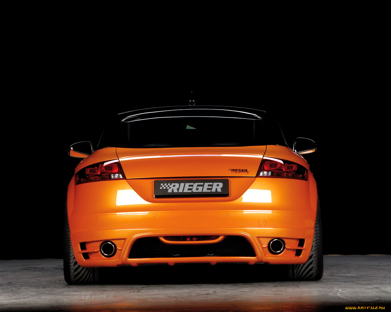 rieger, tuning, audi, tt, 2007, автомобили