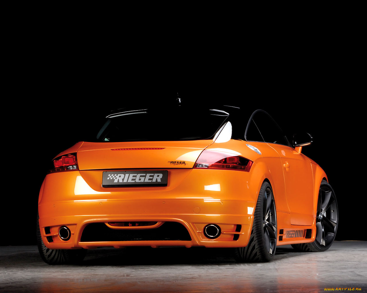 rieger, tuning, audi, tt, 2007, автомобили