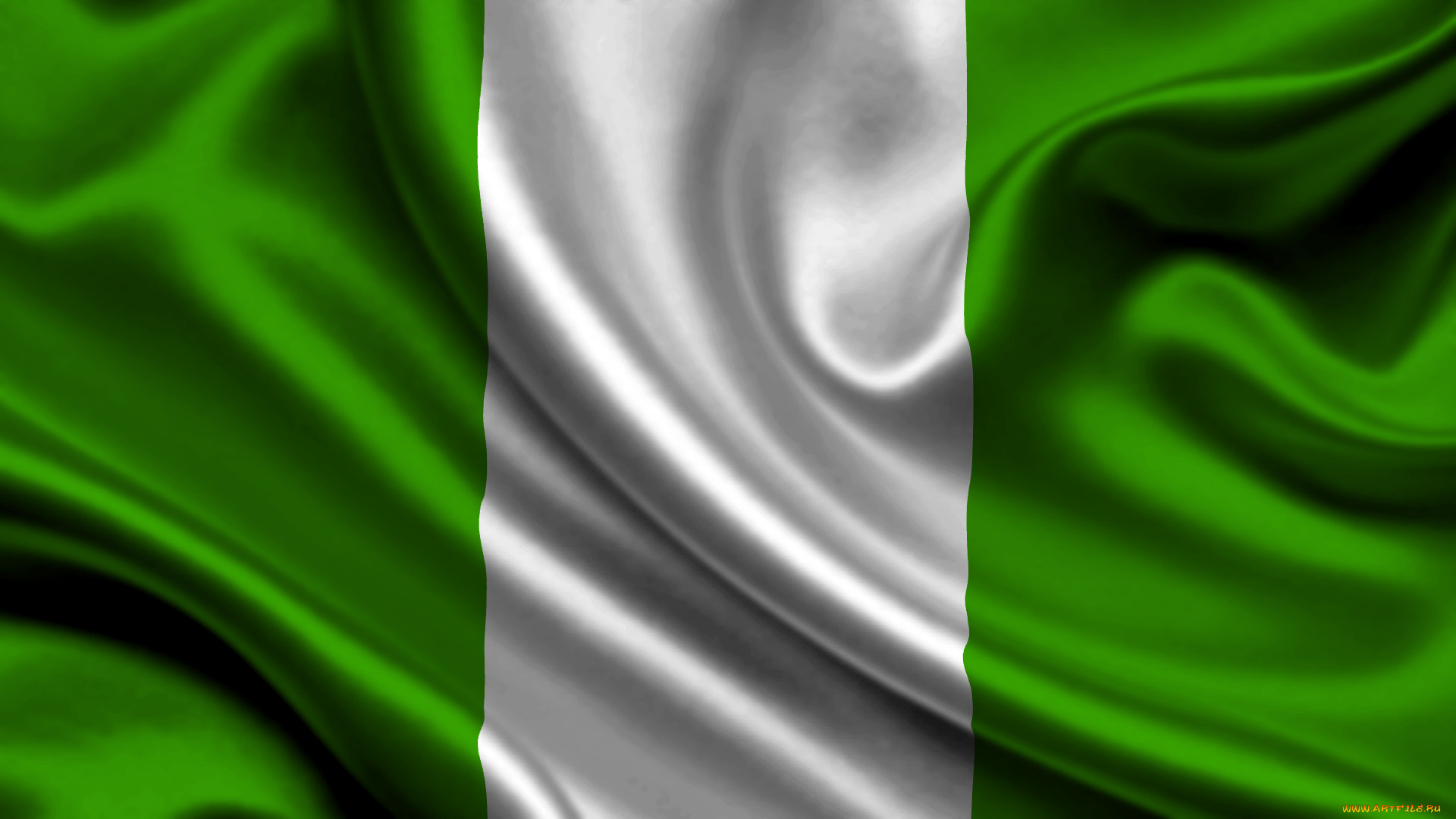 разное, флаги, гербы, нигерия, flag, satin, nigeria