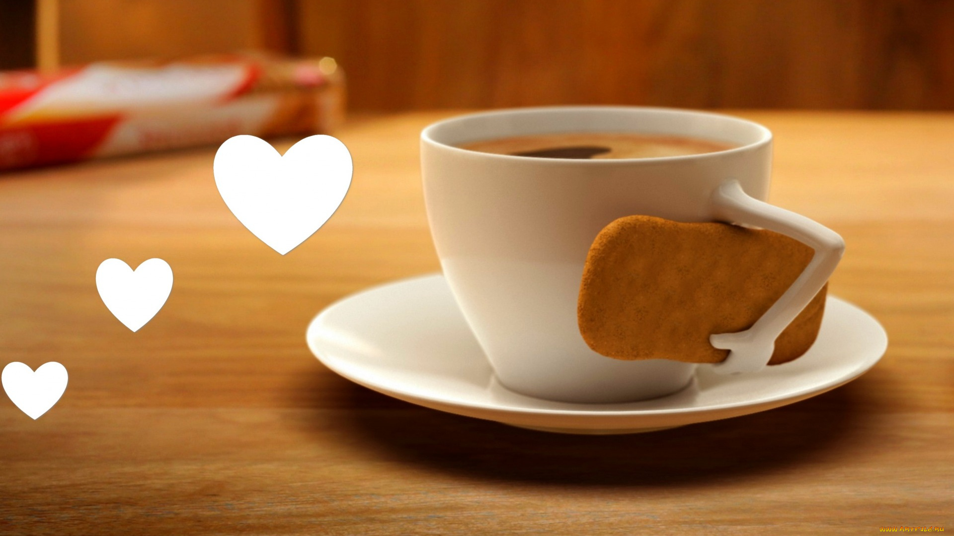 еда, кофе, , кофейные, зёрна, cup, love, coffee, biscuits, heart, чашка, печенье, сердце, любовь