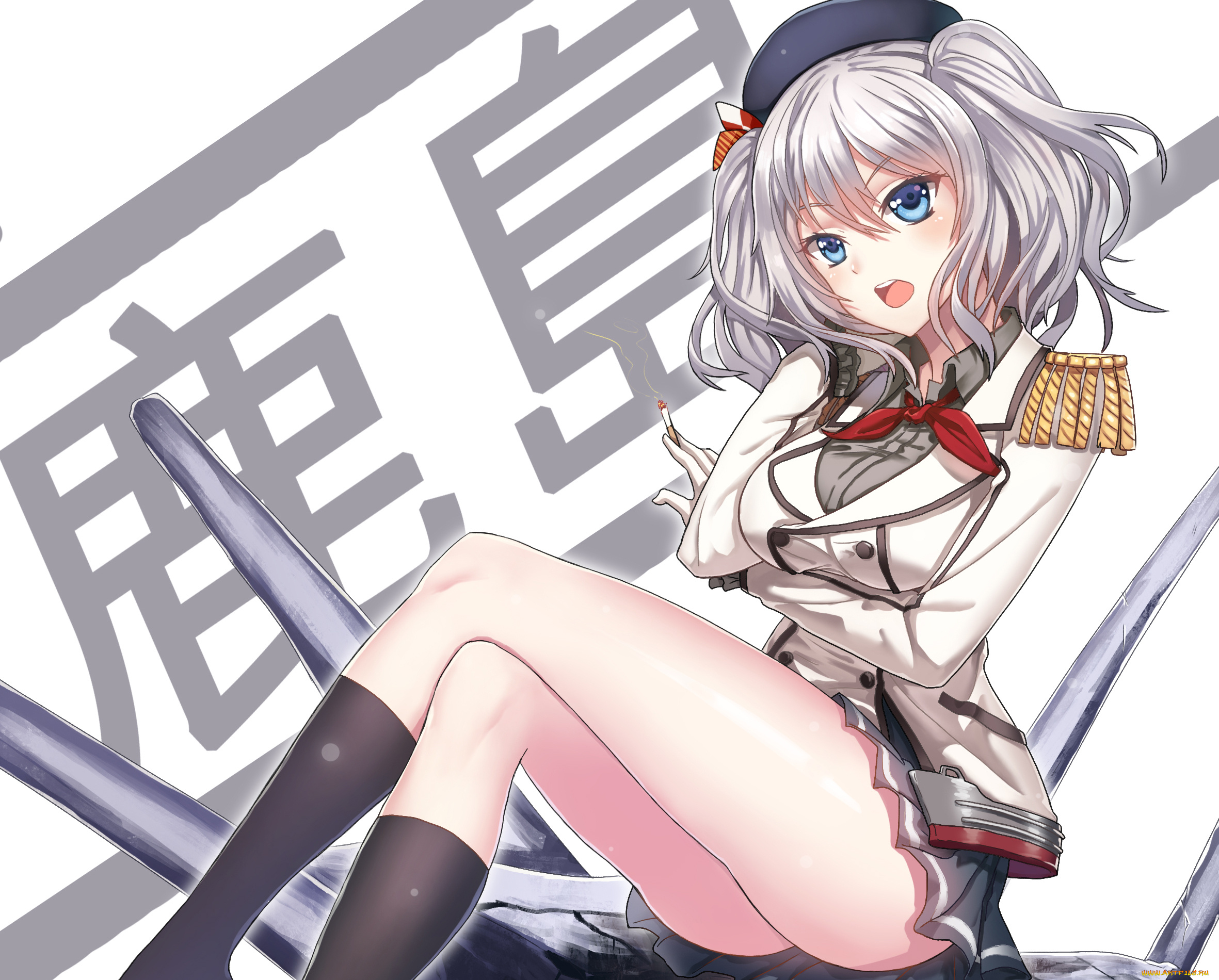 аниме, kantai, collection, девушка