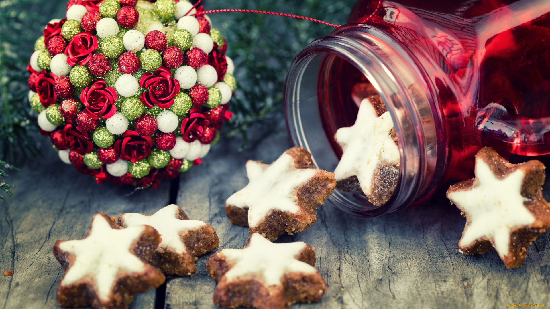 праздничные, угощения, новый, год, рождество, baking, christmas, печенье, выпечка, new, year, сладкое, украшение, шар