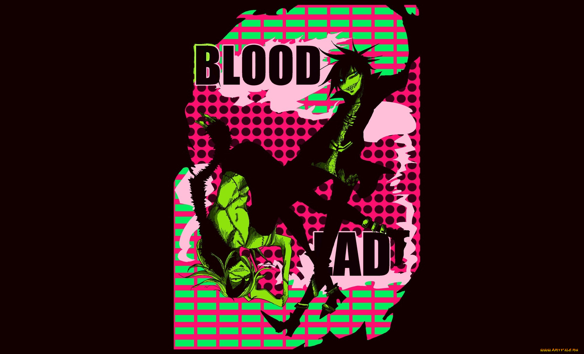 аниме, blood, lad, кровавый, парень