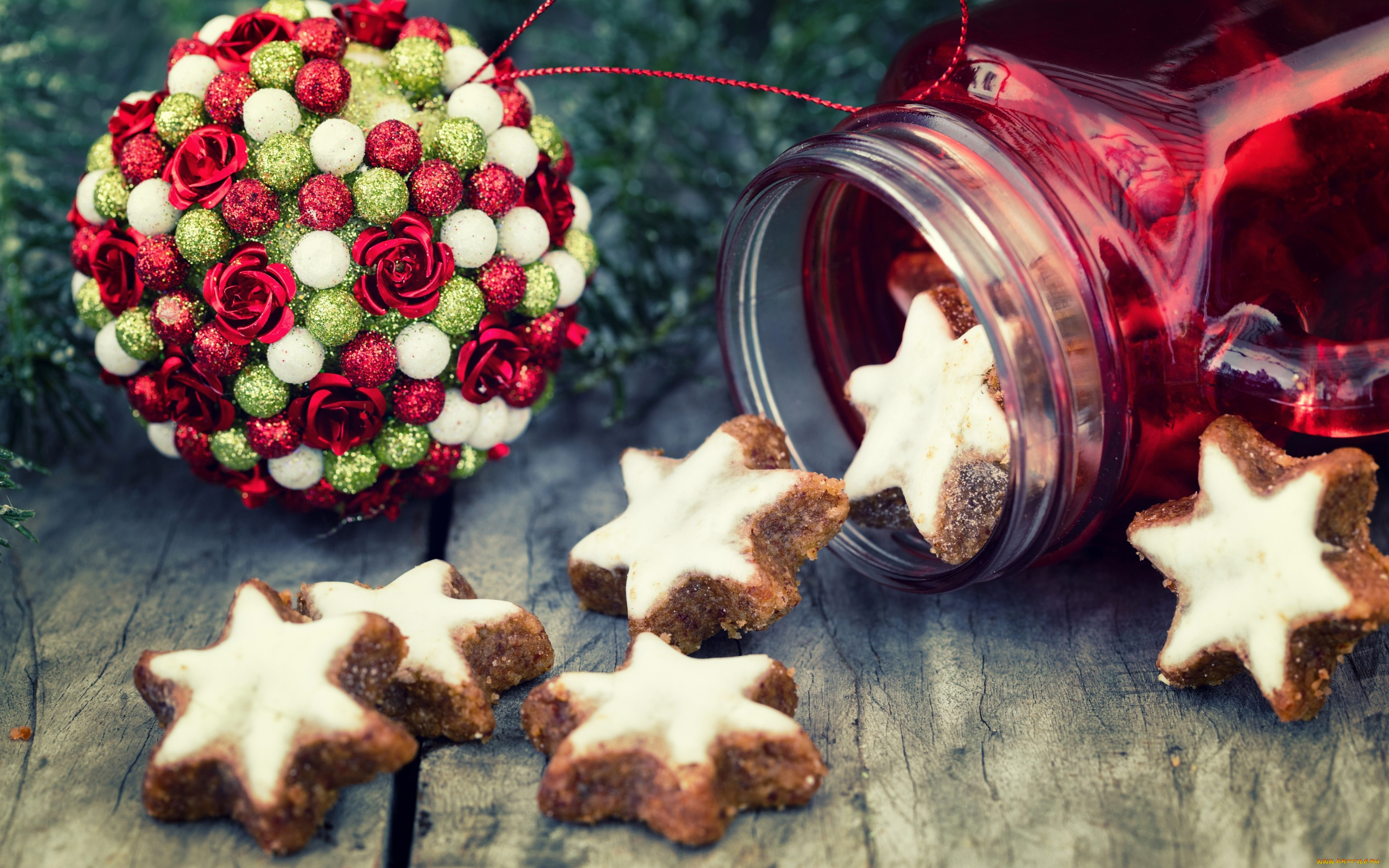 праздничные, угощения, новый, год, рождество, baking, christmas, печенье, выпечка, new, year, сладкое, украшение, шар