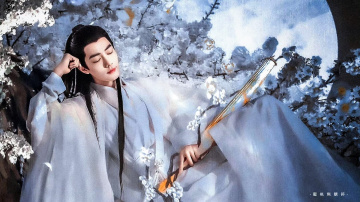 Картинка кино+фильмы yu+gu+yao ши ин зонт дерево цветение