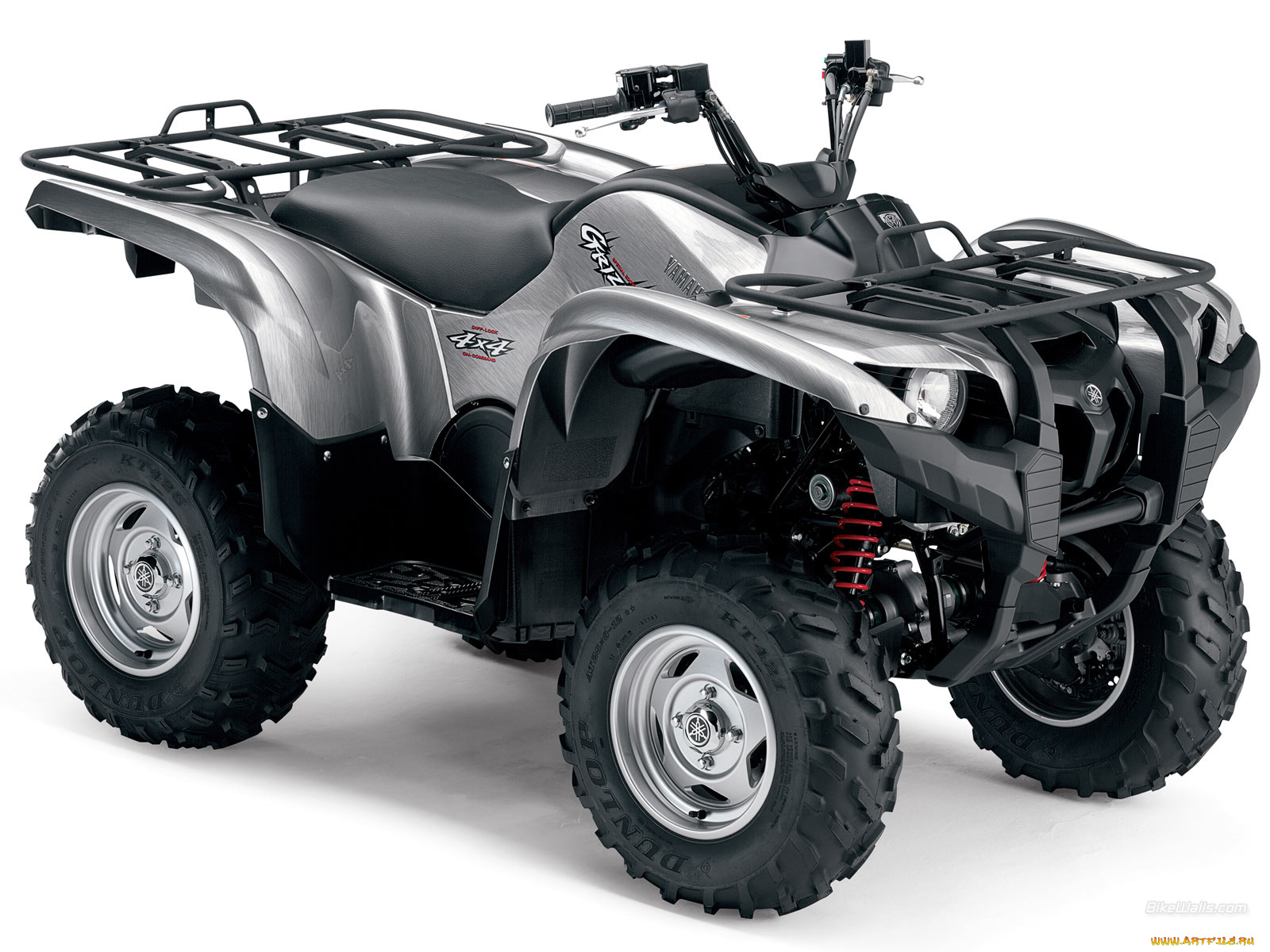 yamaha, grizzly, 2007, мотоциклы, квадроциклы