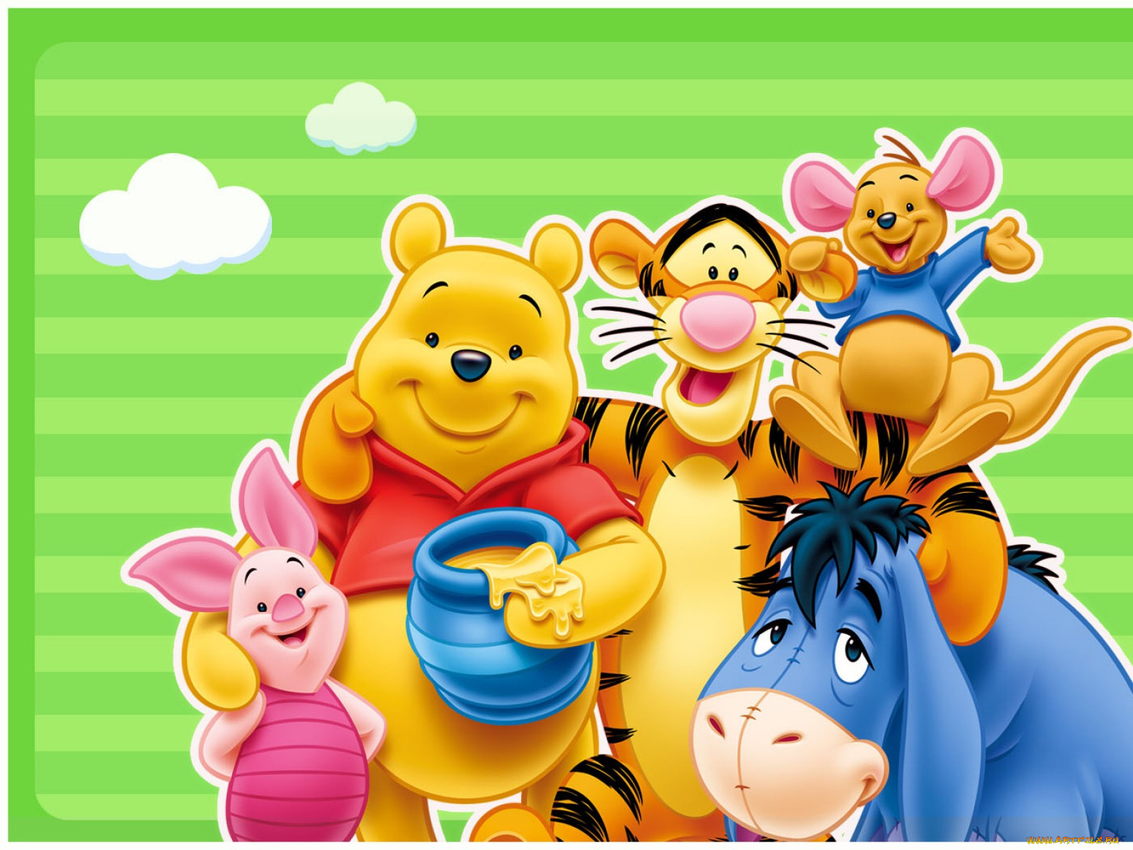 мультфильмы, winnie, the, pooh