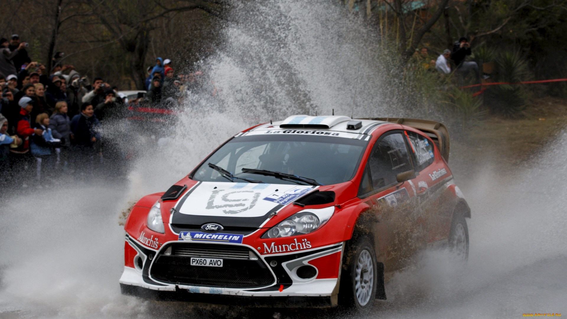 спорт, авторалли, munchis, rally, team, брызги, wrc, ралли, rs, fiesta, ford, вода