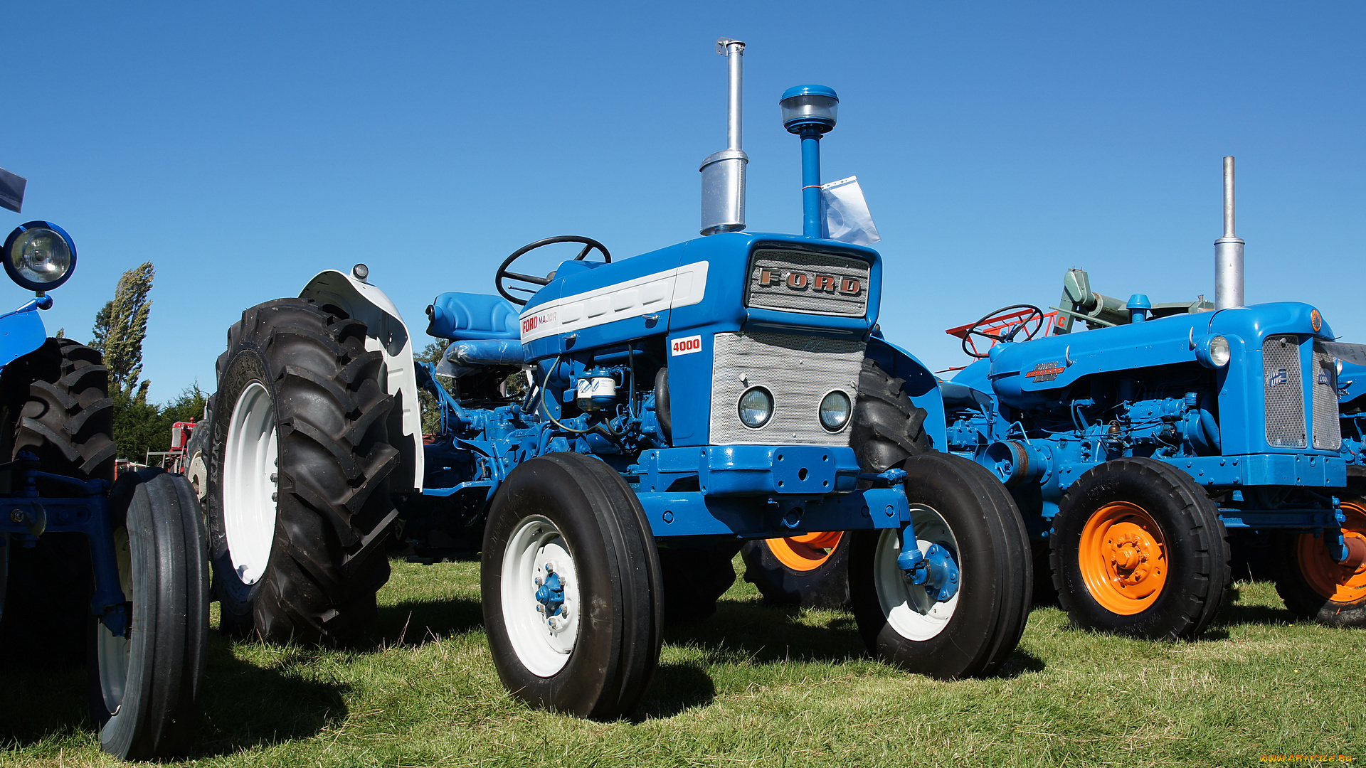 ford, major, 4000, tractor, техника, тракторы, трактор, колесный