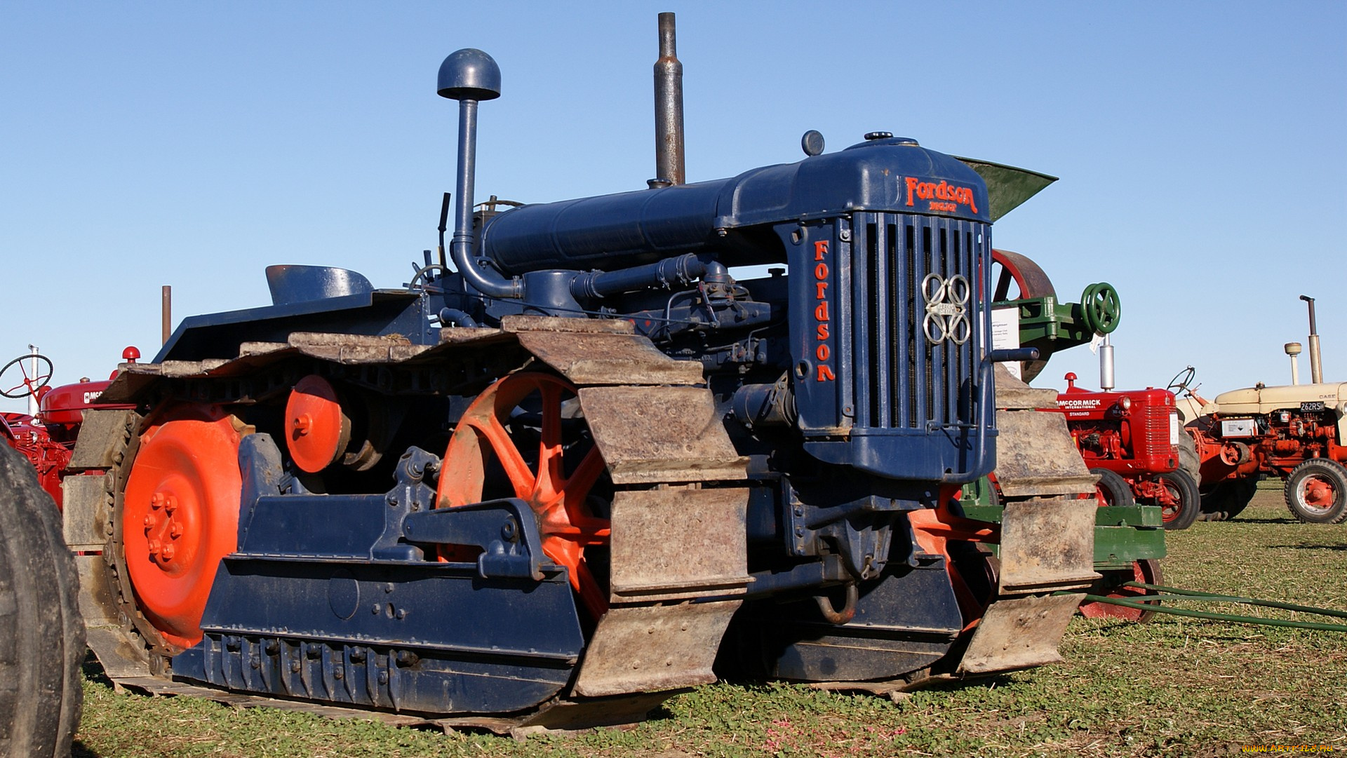 fordson, e27n, crawler, техника, бульдозеры, бульдозер, гусеничный