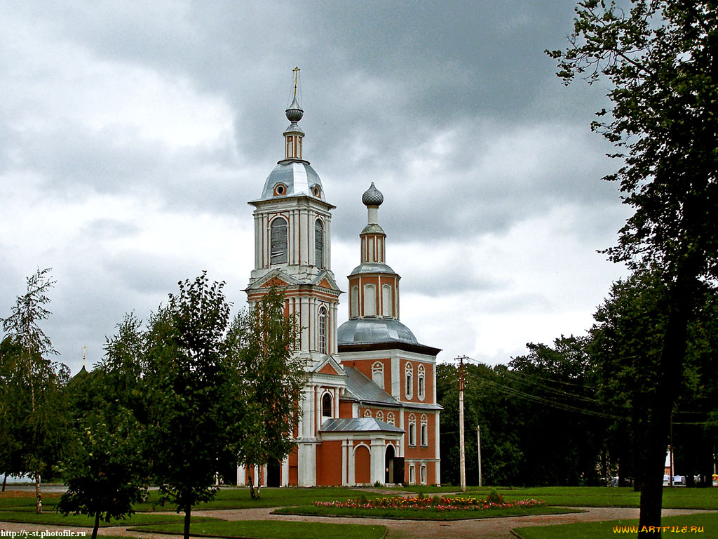 углич, Ярославская, область, города, православные, церкви, монастыри