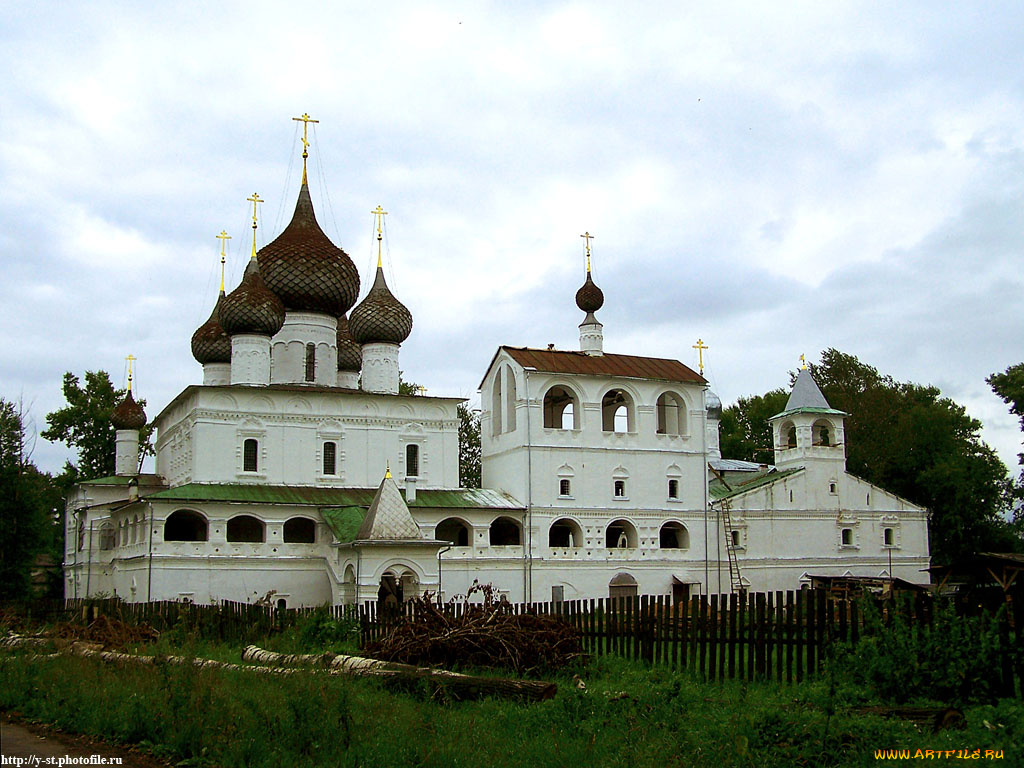 углич, Ярославская, область, города, православные, церкви, монастыри