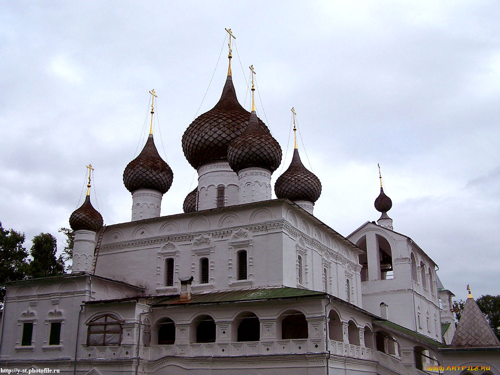 углич, Ярославская, область, города, православные, церкви, монастыри