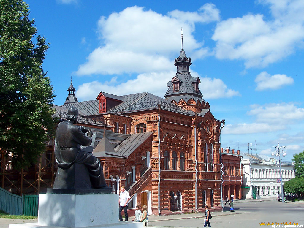 владимир, города, здания, дома